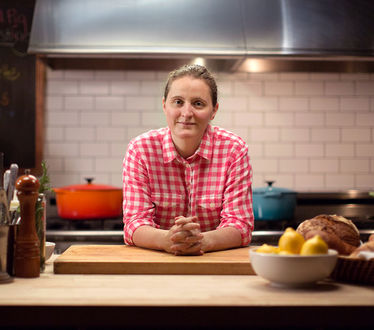 April Bloomfield at The Spotted Pig