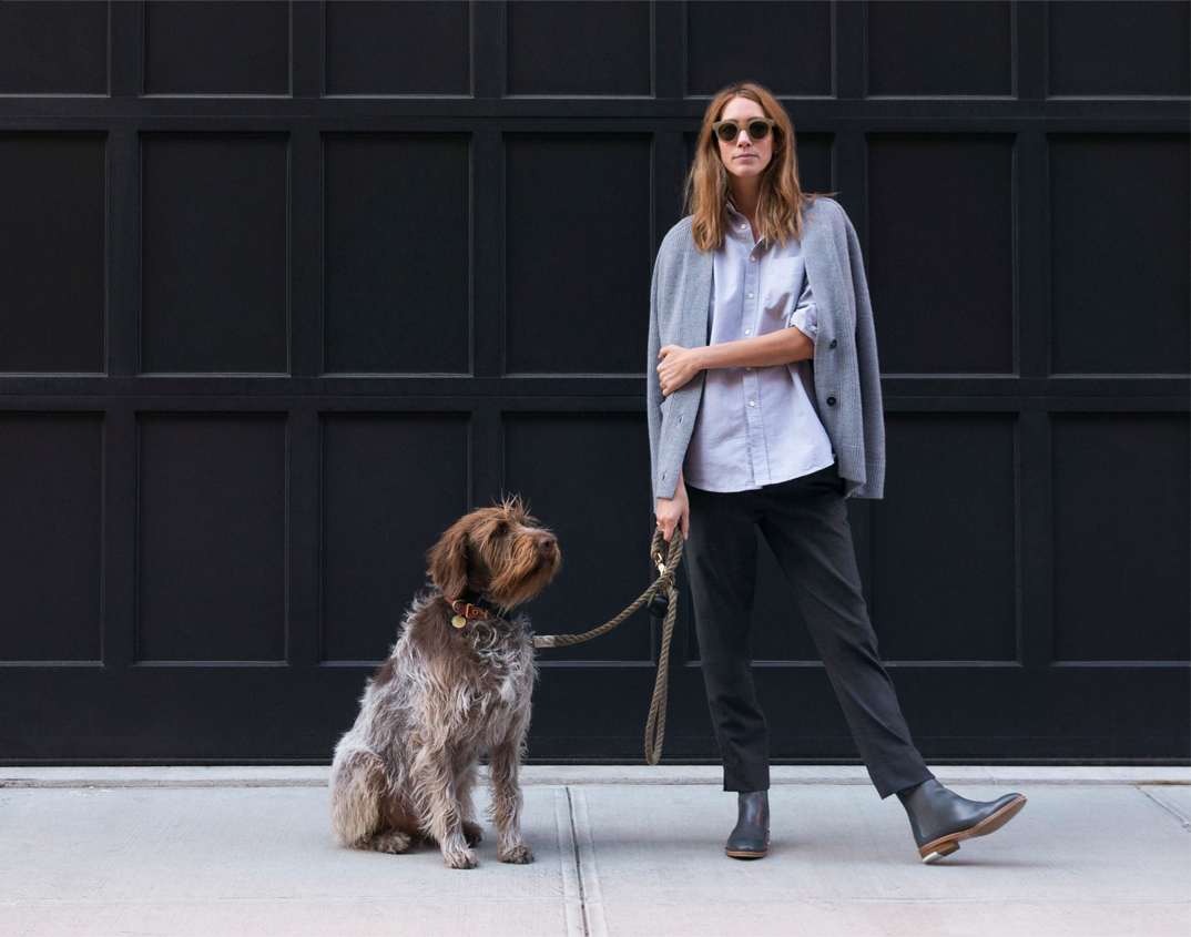 Caroline Ventura in the Chelsea Boot
