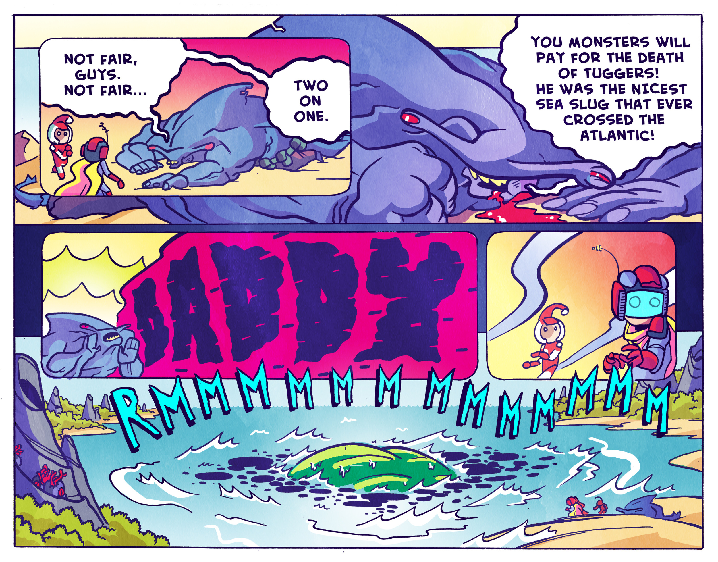 Lobster Ladd & Cosmic Jones: Beach BBQ Blast-Off! (2010)