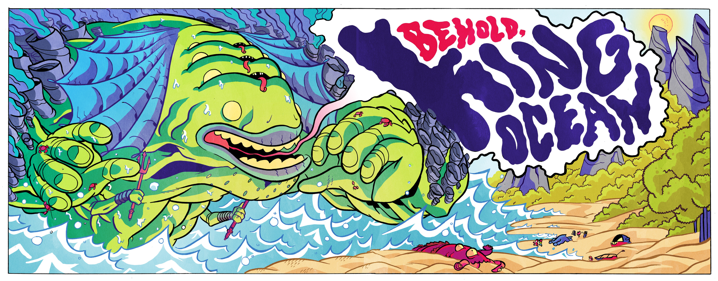 Lobster Ladd & Cosmic Jones: Beach BBQ Blast-Off! (2010)