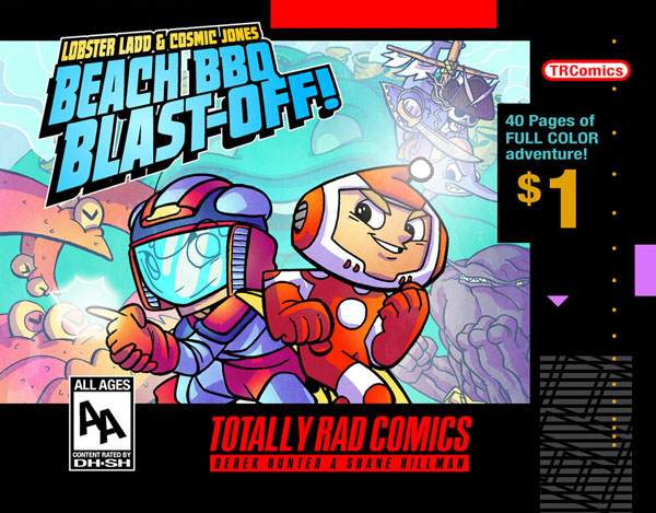Lobster Ladd & Cosmic Jones: Beach BBQ Blast-Off!