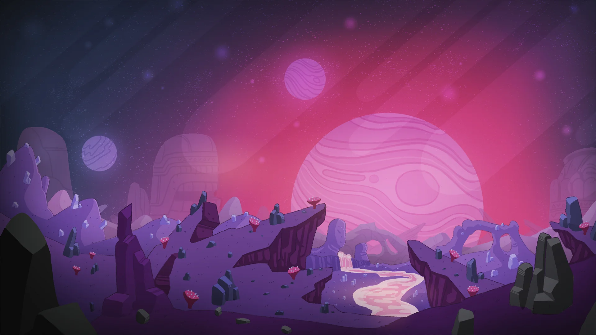 Super Space Aliens vs Aliens Cosmic Background (2015)