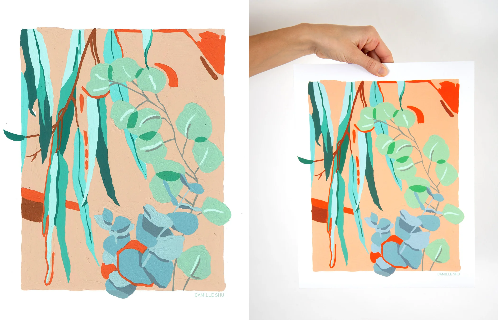 Eucalyptus Print