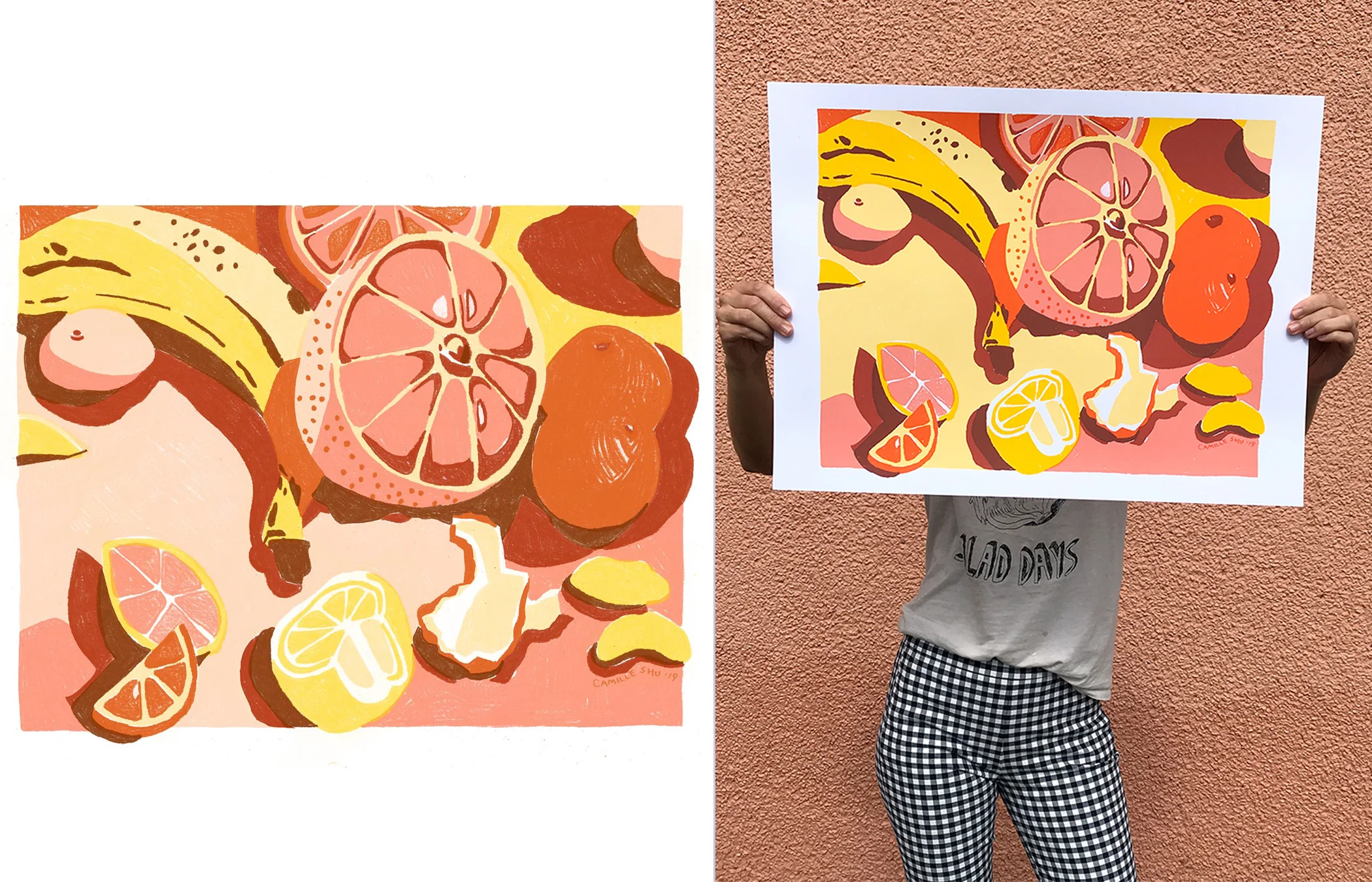 Citrus Screen Print