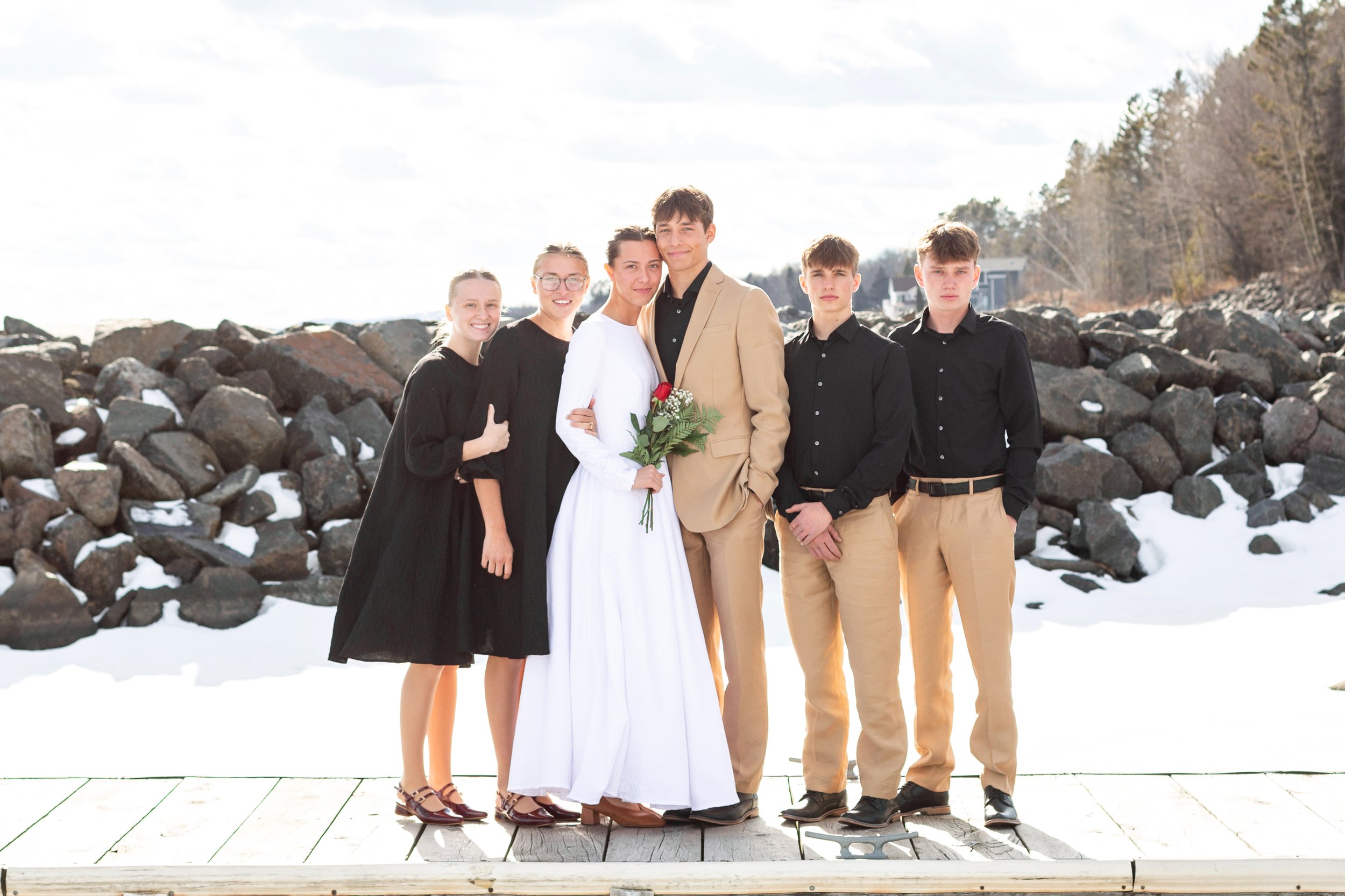 Vibrant wedding photographer Duluth MN