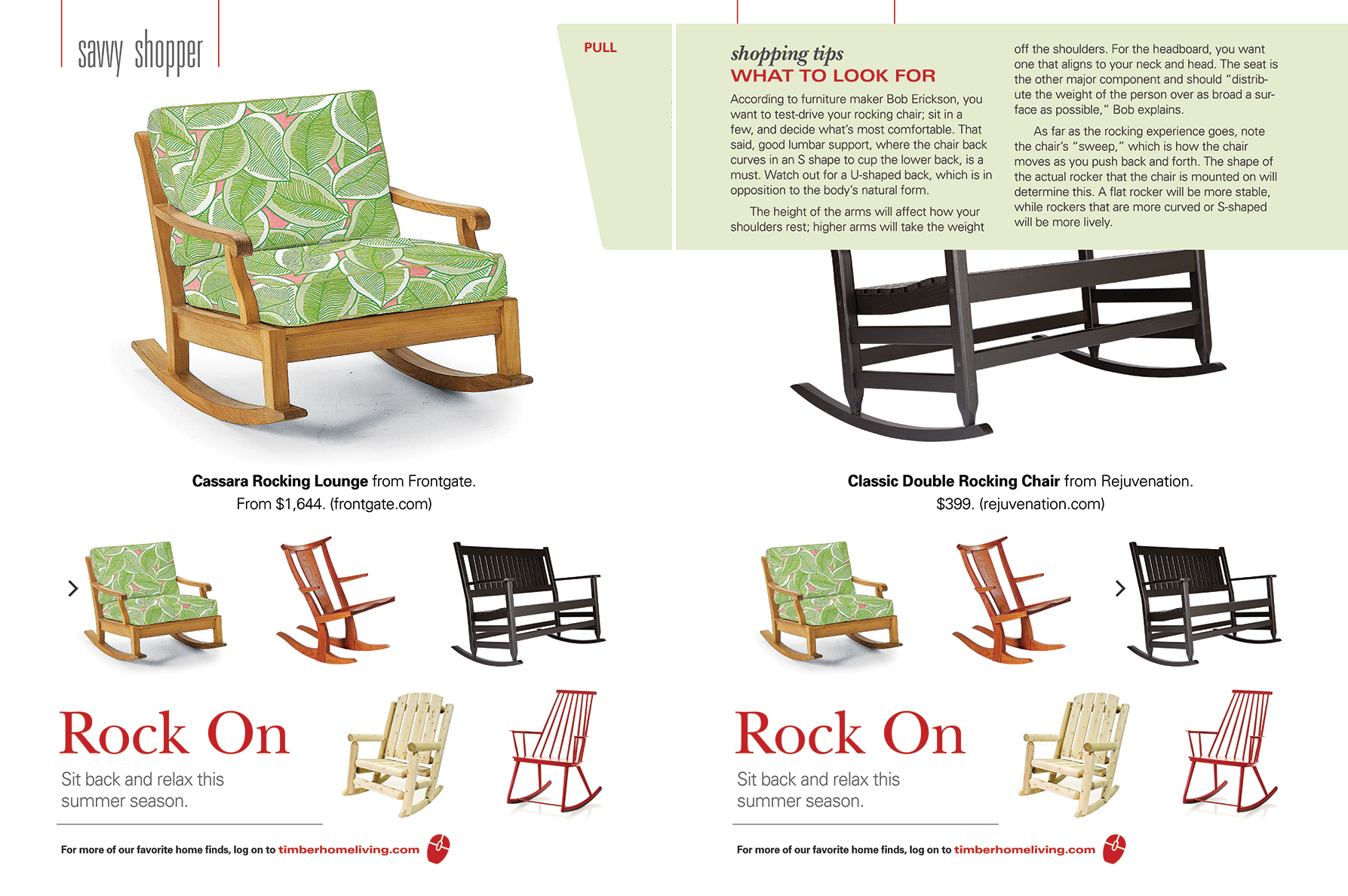 Savvy Shopper iPad Article