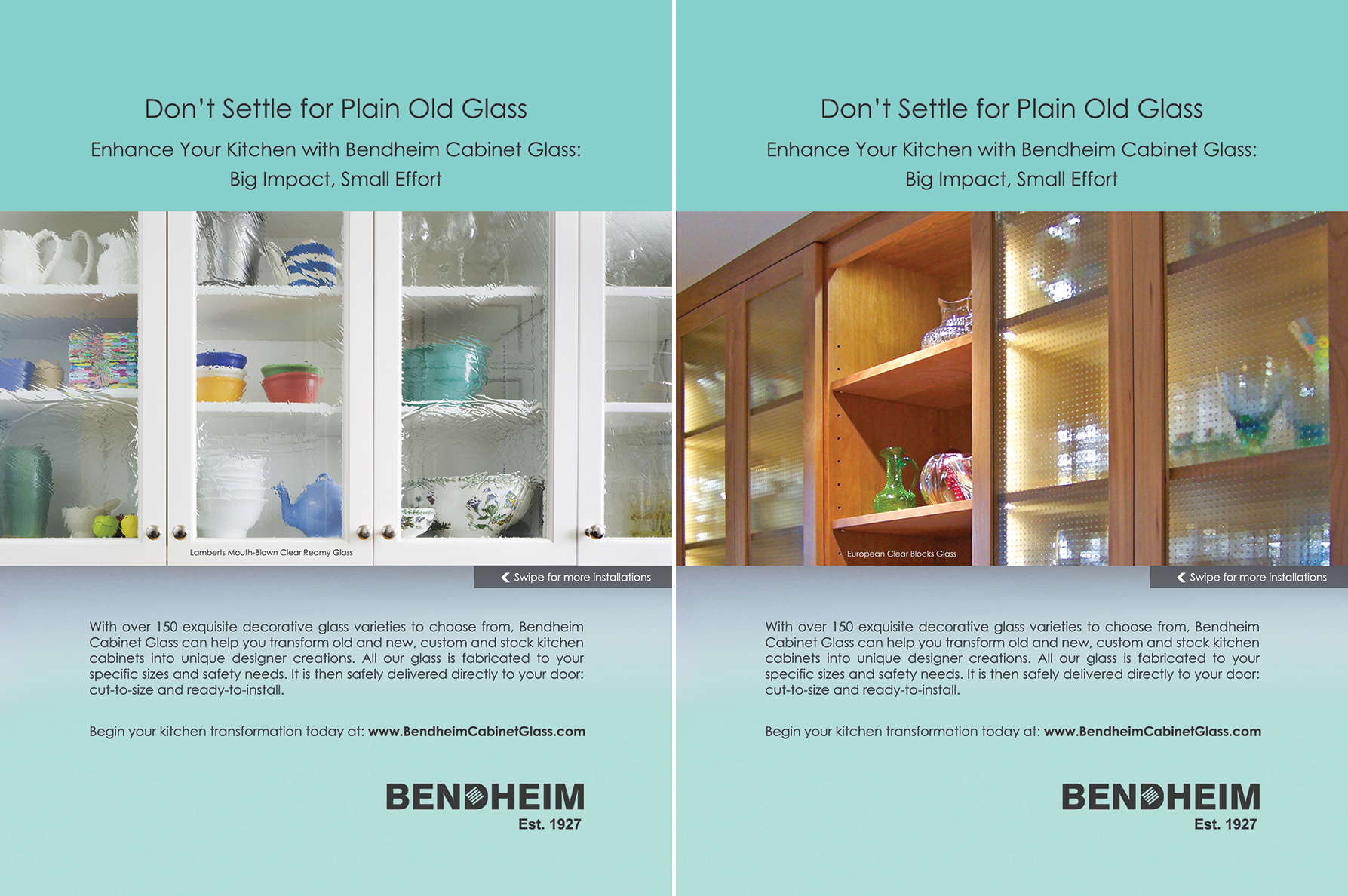Bendheim iPad Ad