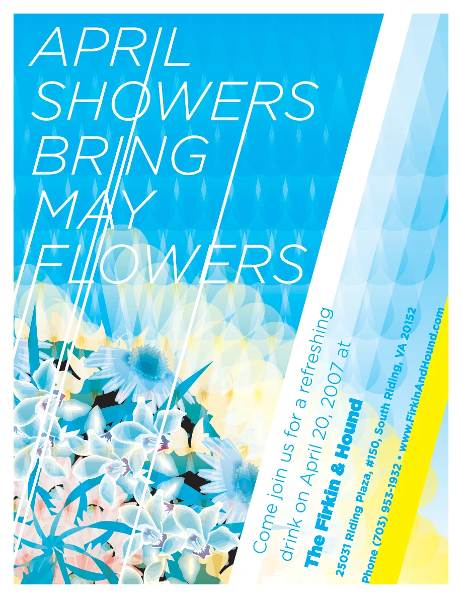 April Showers Poster