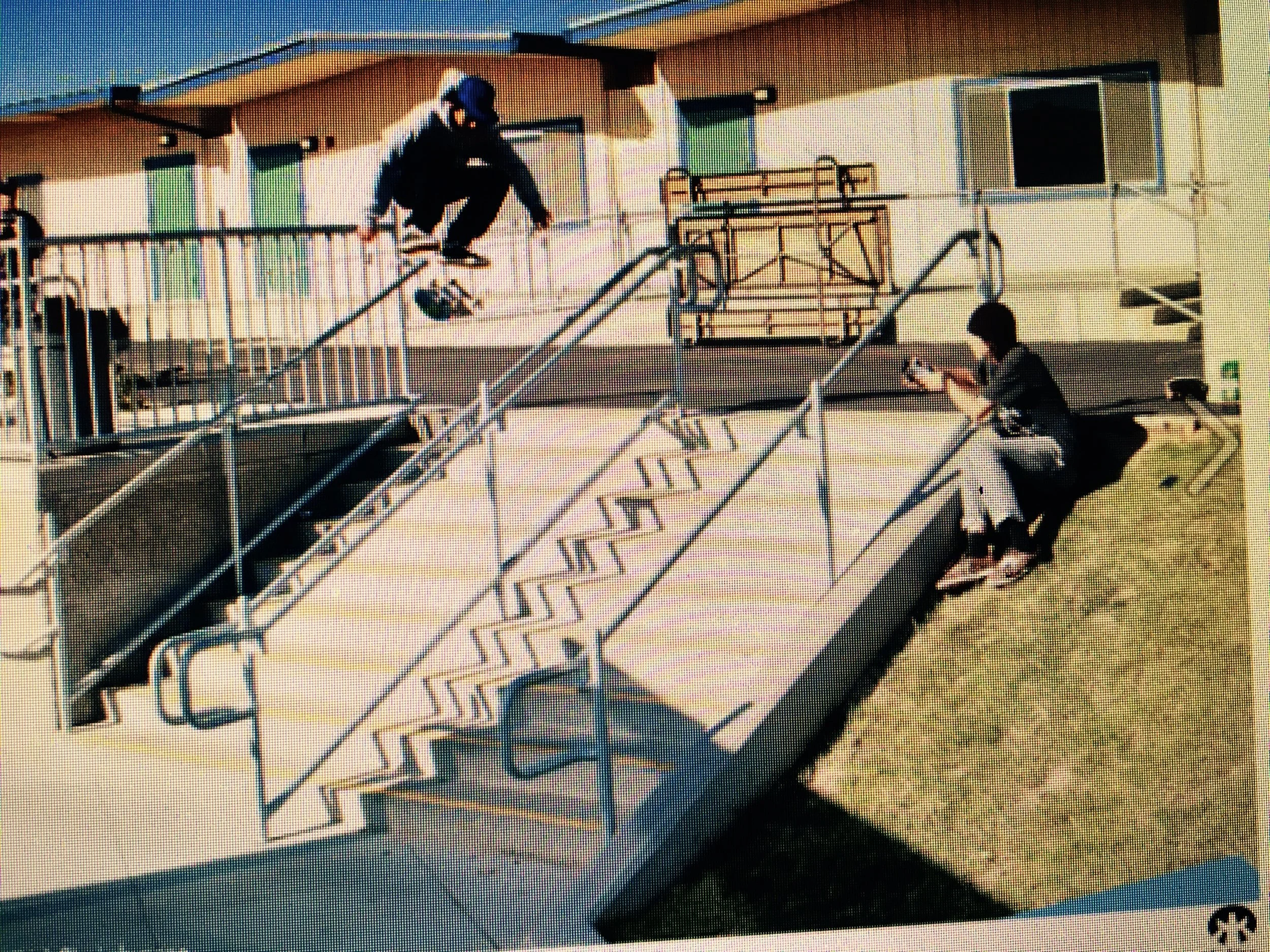 Emilio on deck. Thomas on cam. throw back pic. New footy in the works