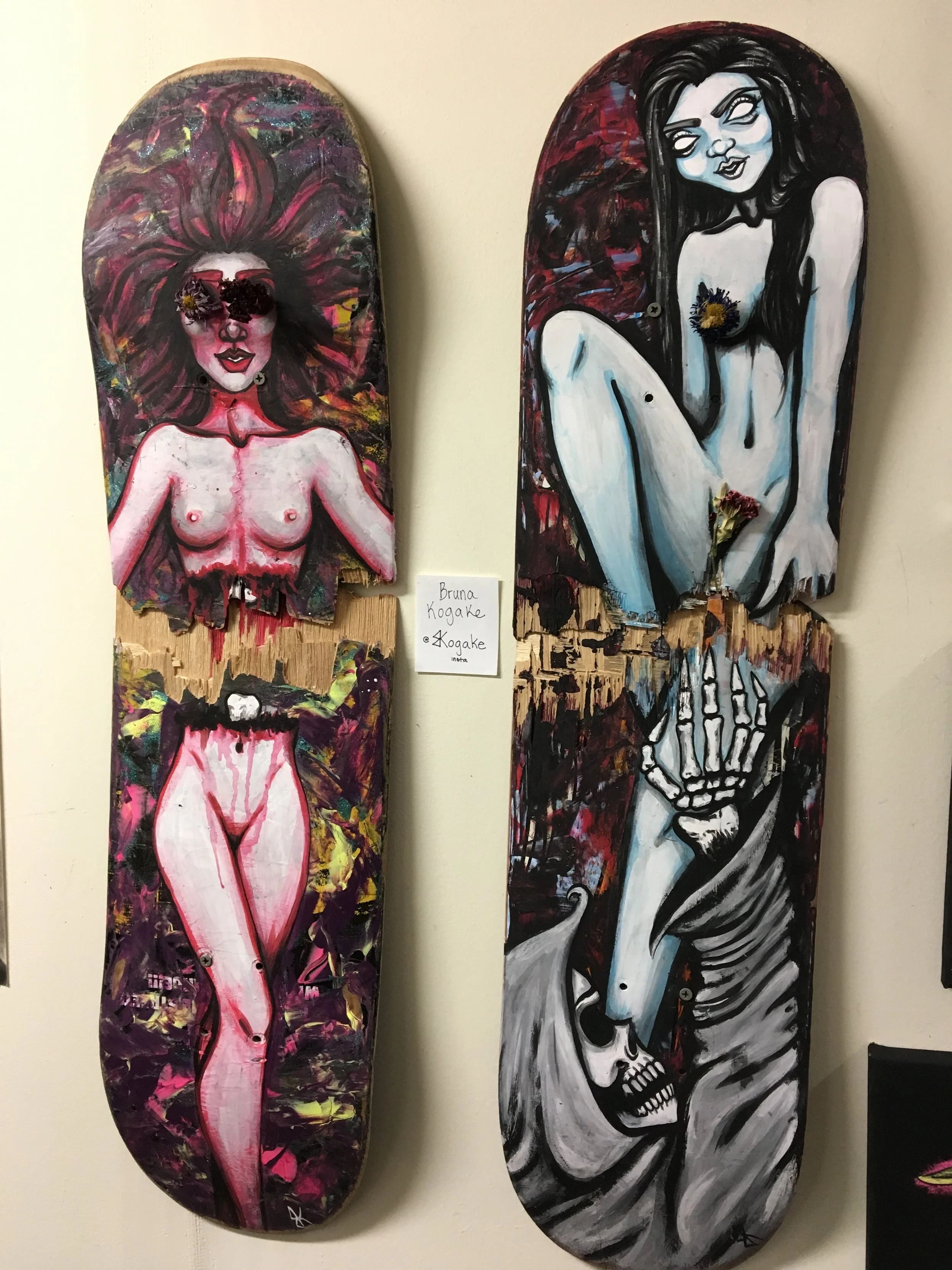Ambassador & Artist @bkogake had pieces that blew every ones minds.