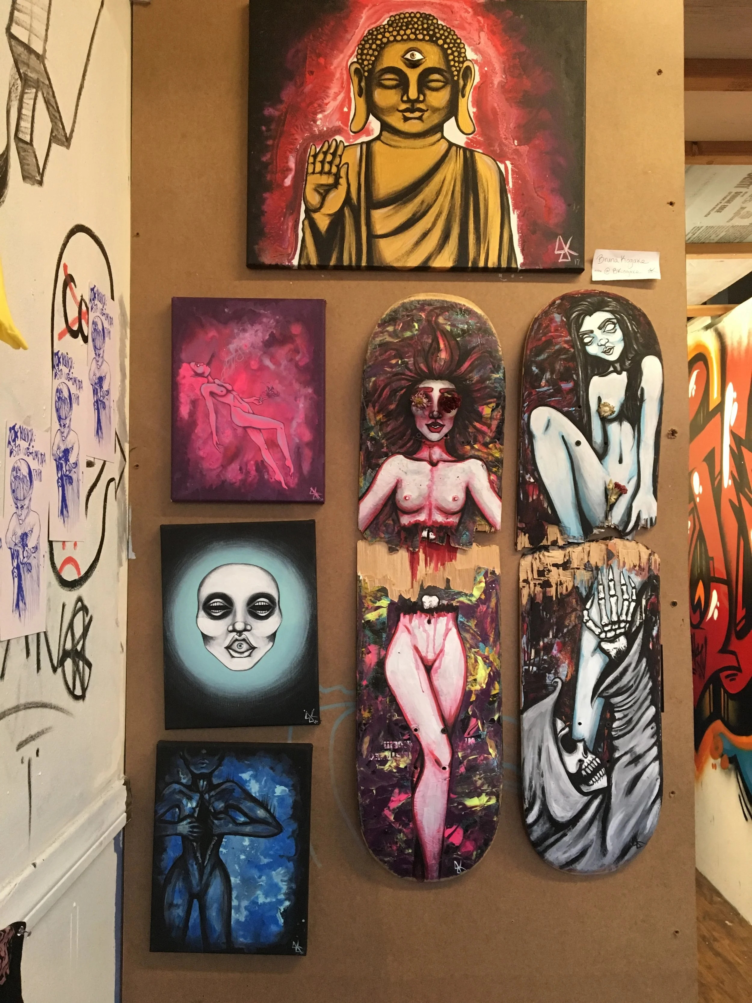 showing Bruna Kagake the creative free spirit 