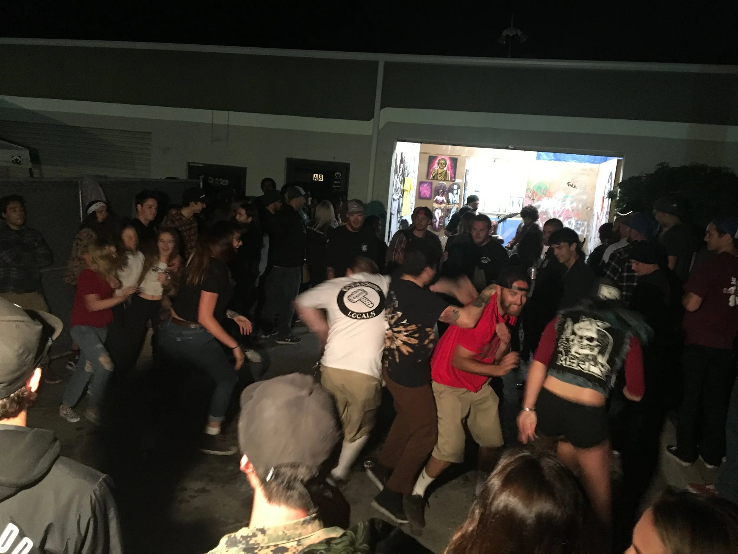 amped up crowd control with gnarly classic old school punk hypnotized & energized the youth to be free 