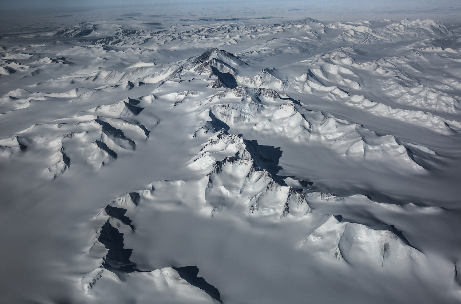 Antarctica from the air
