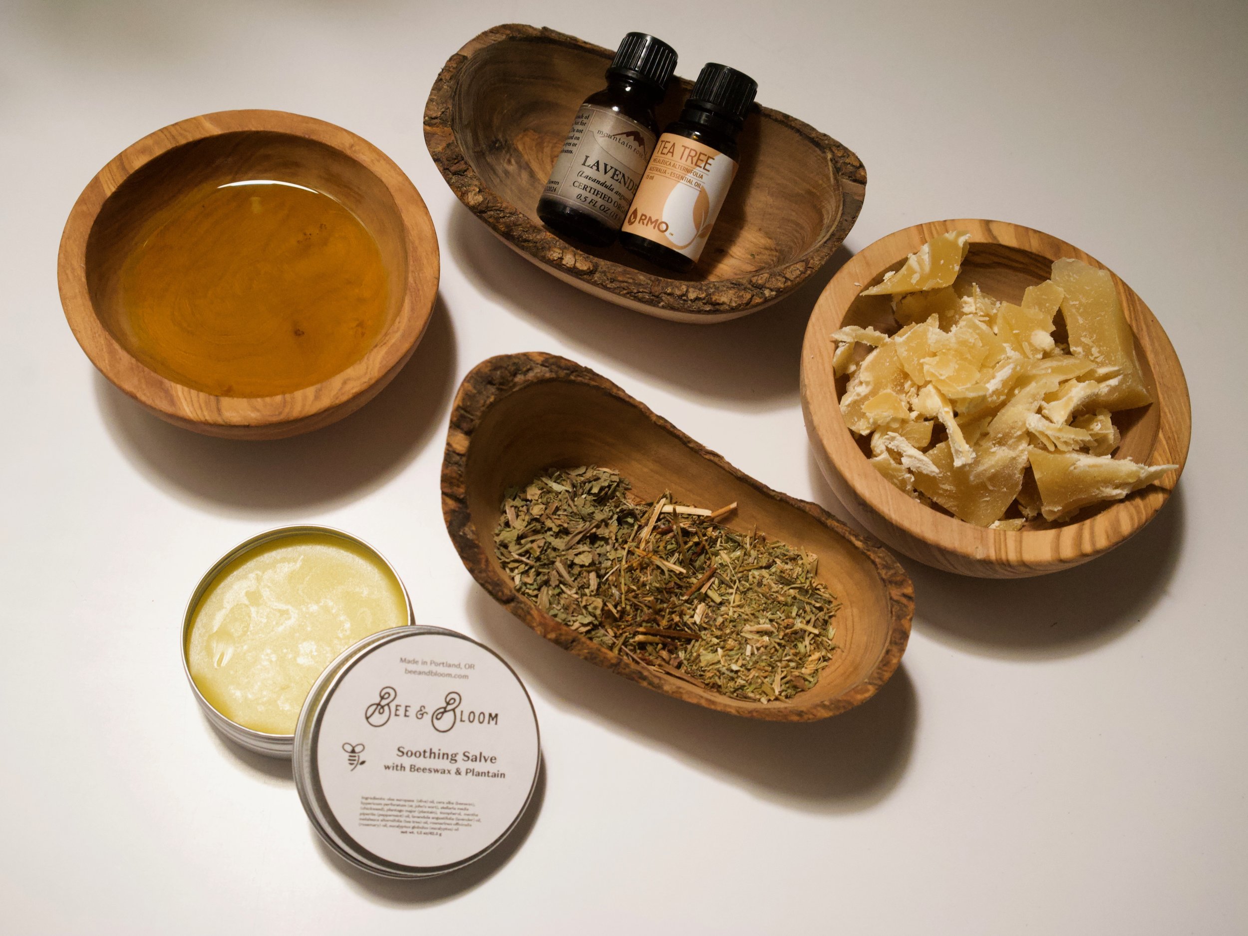 Soothing Herbal Salve: Make Your Sad Skin Happy! - by Bee & Bloom