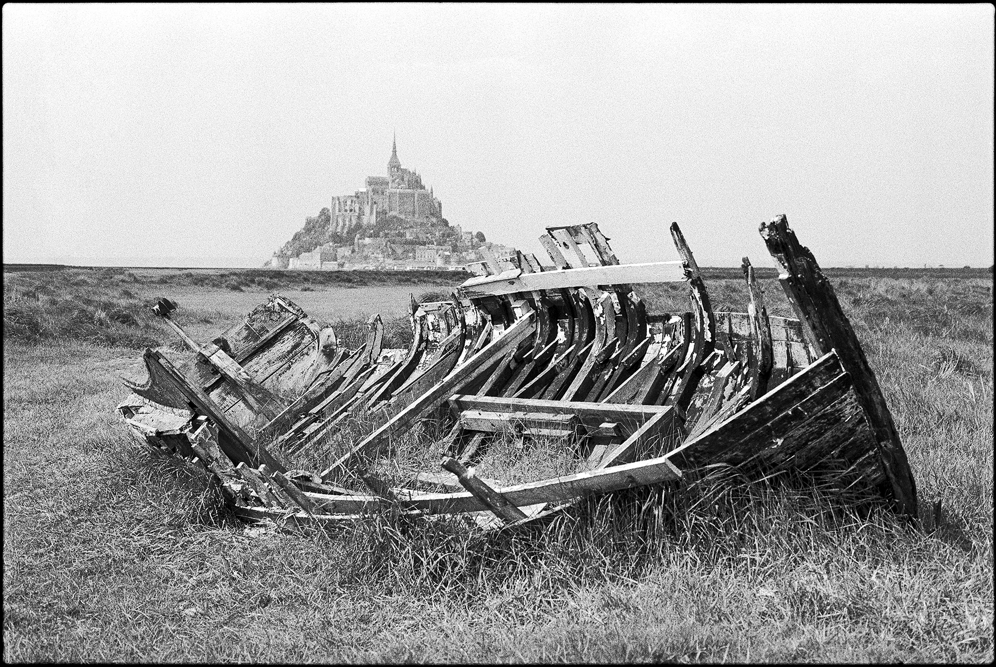 le mont st-michel, france 1988