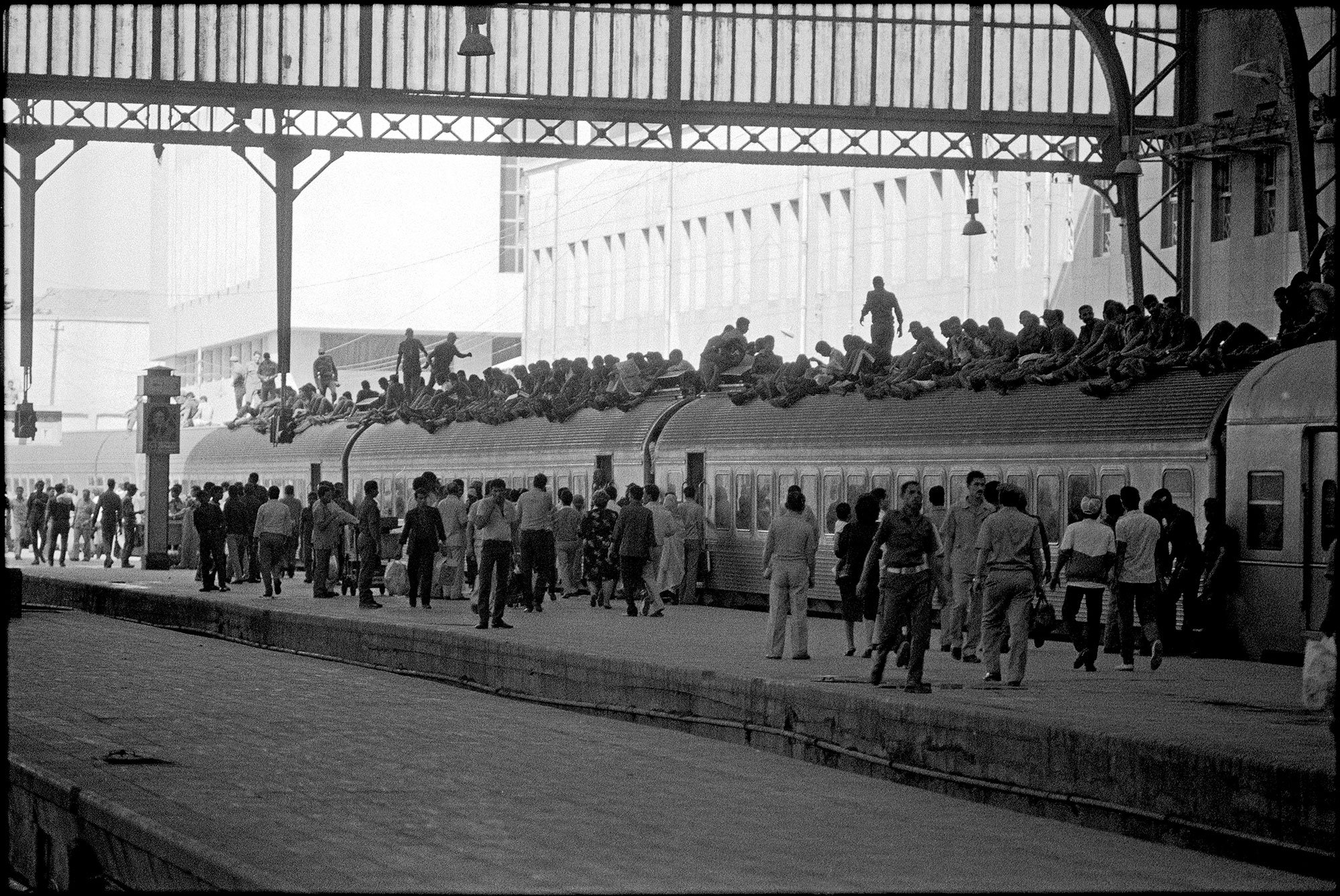 ramses station, cairo 1987