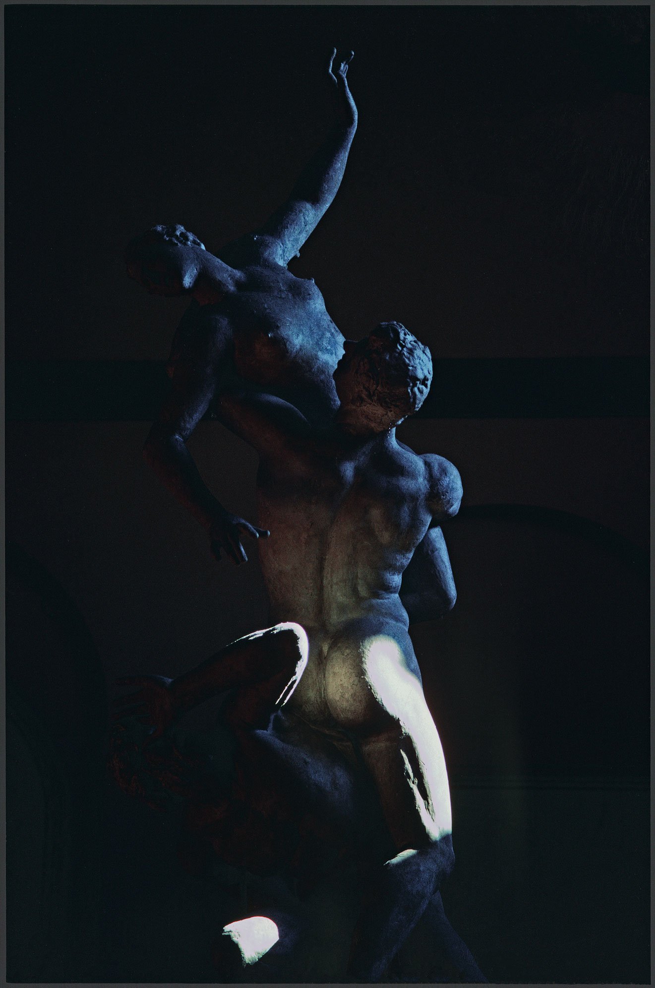 Giambologna, The Rape of the Sabine Women (1583), Loggia dei Lanzi, Florence 1980