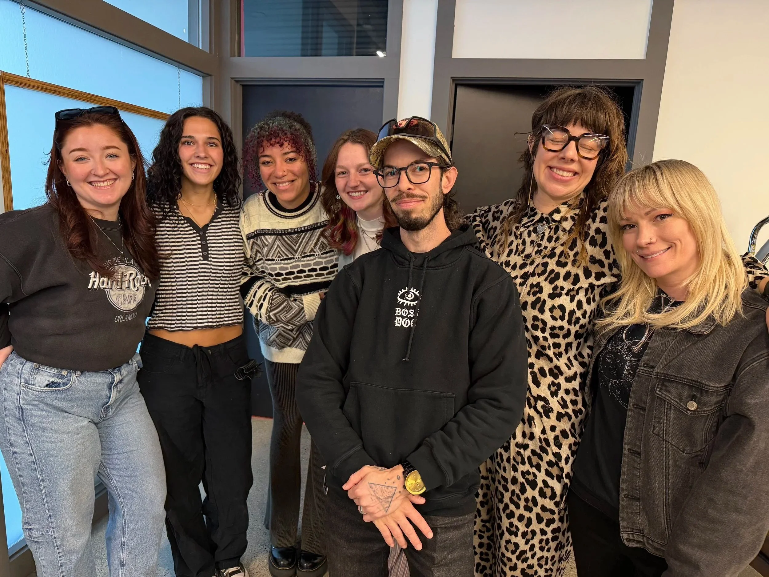 New Talent stylists at Mint Hair Crafting