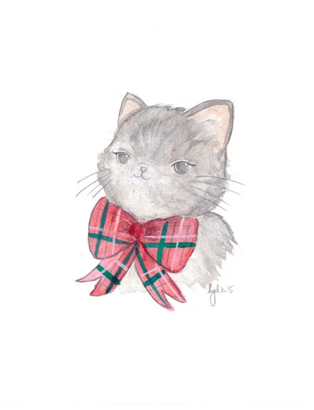 Nanna's Easter Kitten
