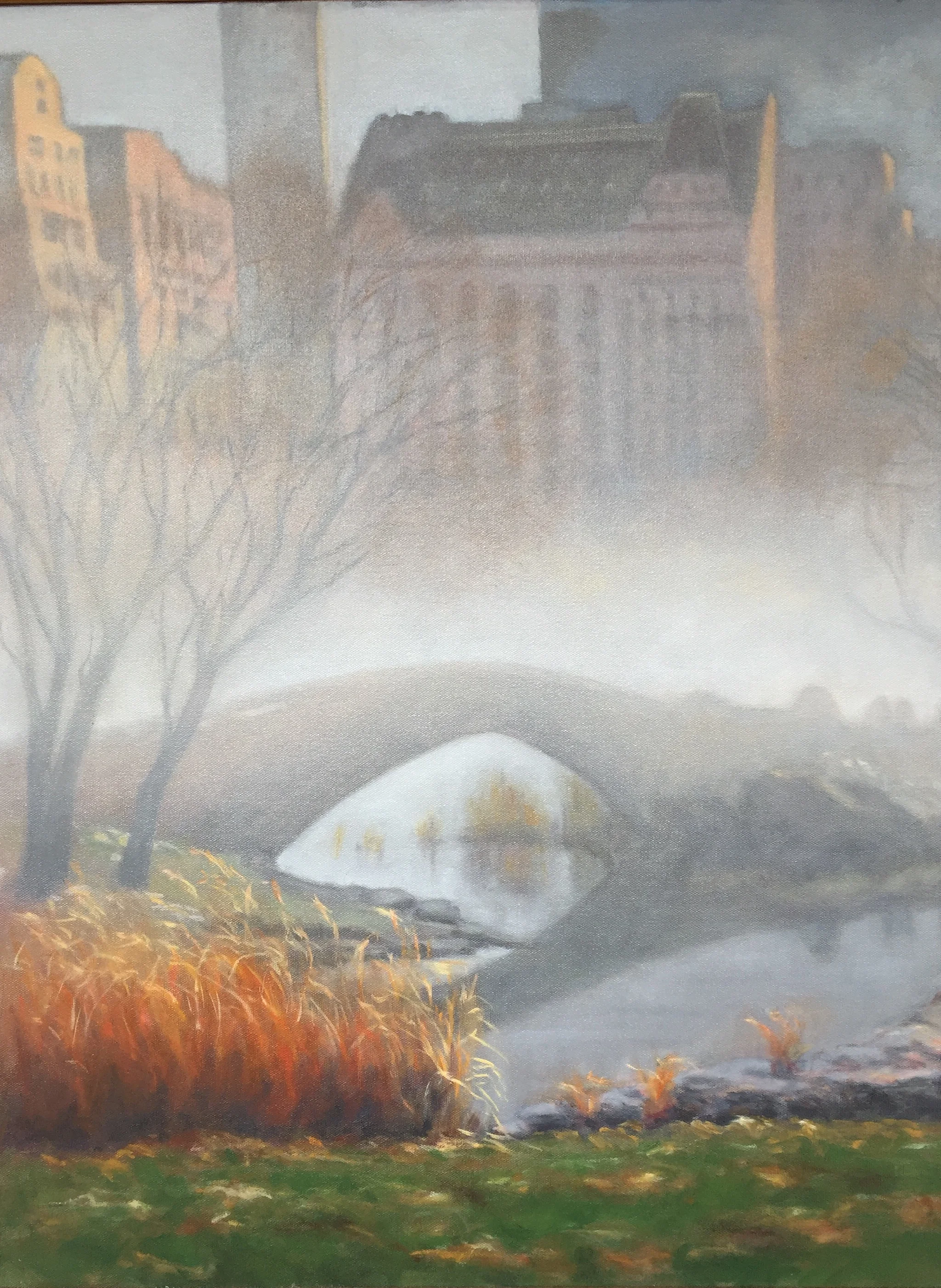 Central Park Morning • 22 x 28 • oil on canvas