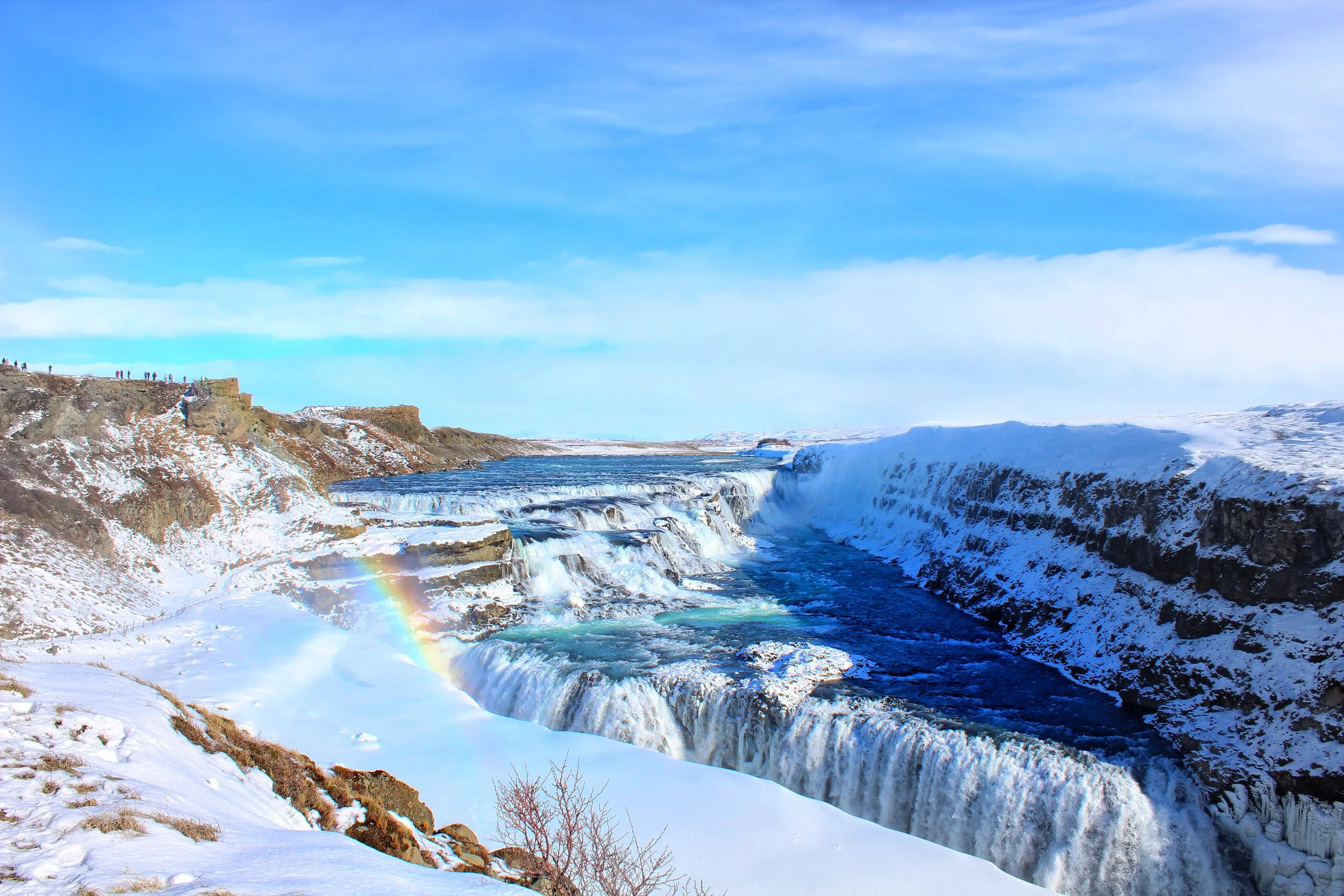 Gullfoss, Iceland's most famous waterfall