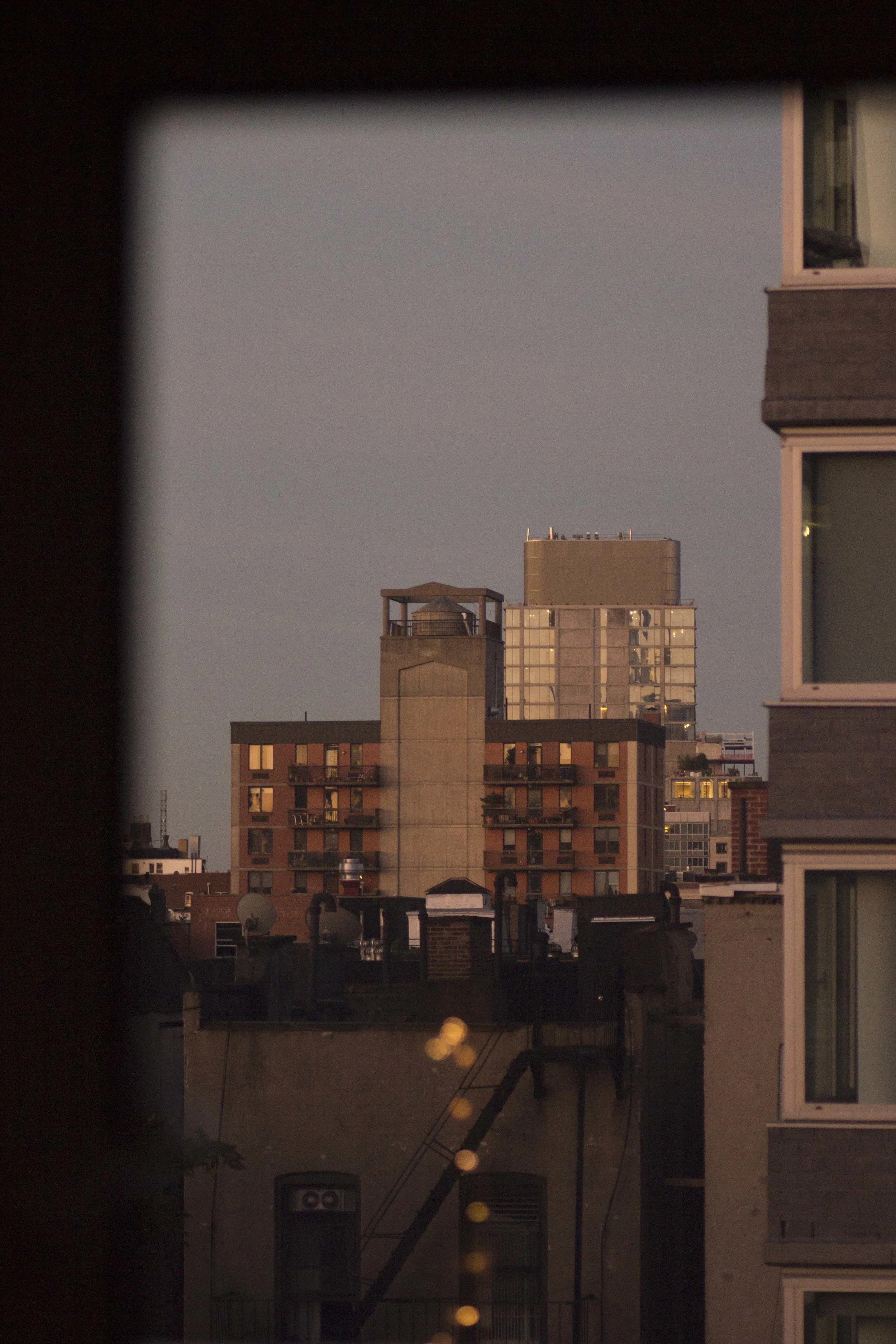 Foreground in focus-buildings and light reflections.jpg