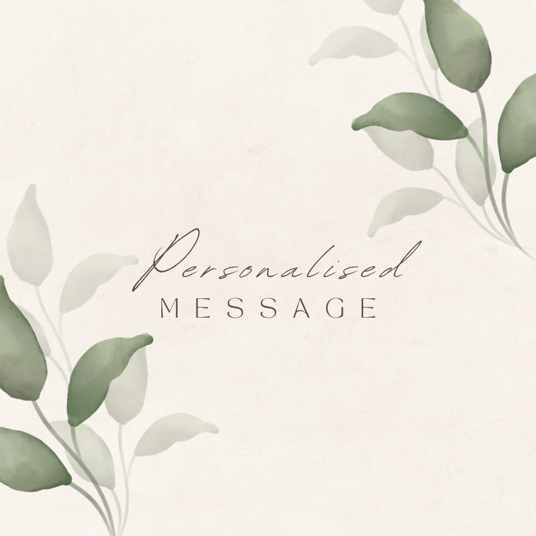 Personalised Message
