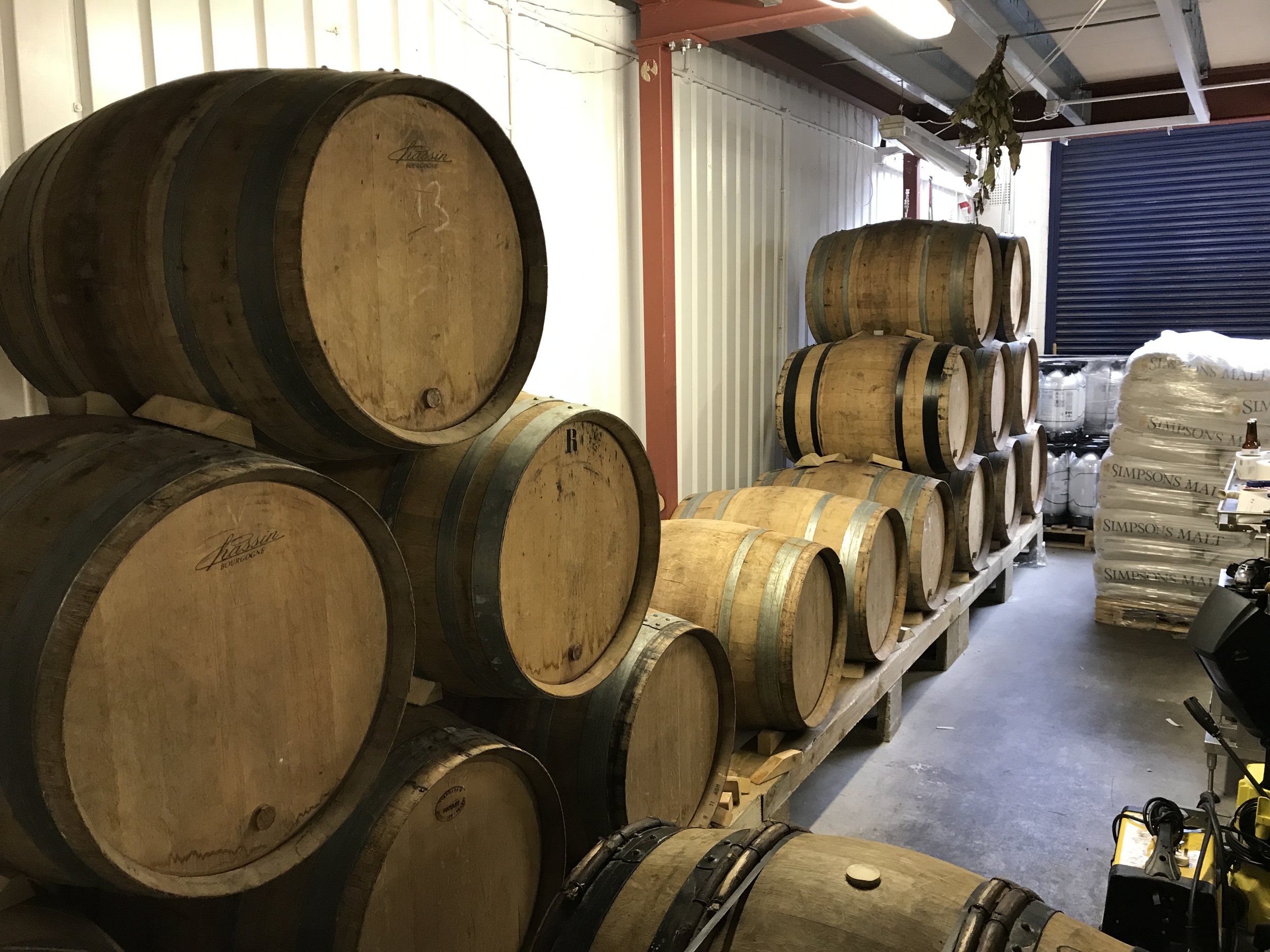 Barrels at Poyer Street