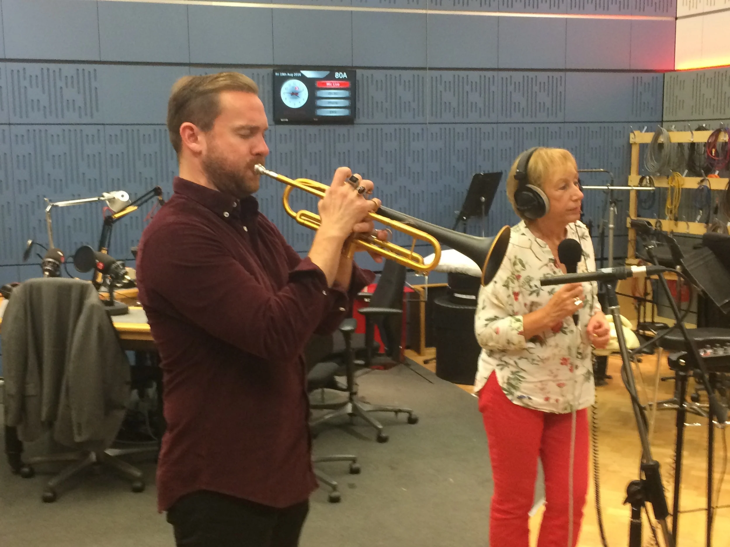 Quentin Collins & Norma Winstone live on BBC Radio