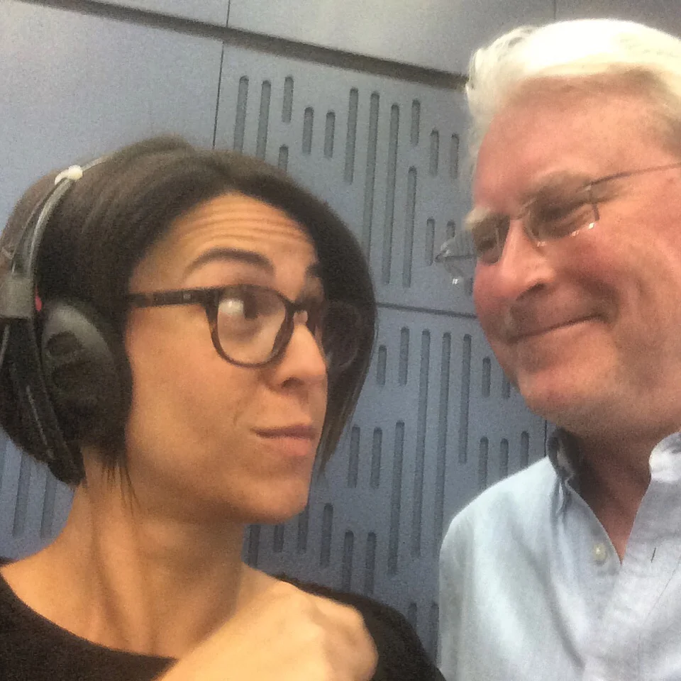 BBC's Suzy Klein and Martin Hummel, Director of Ubuntu Management Group