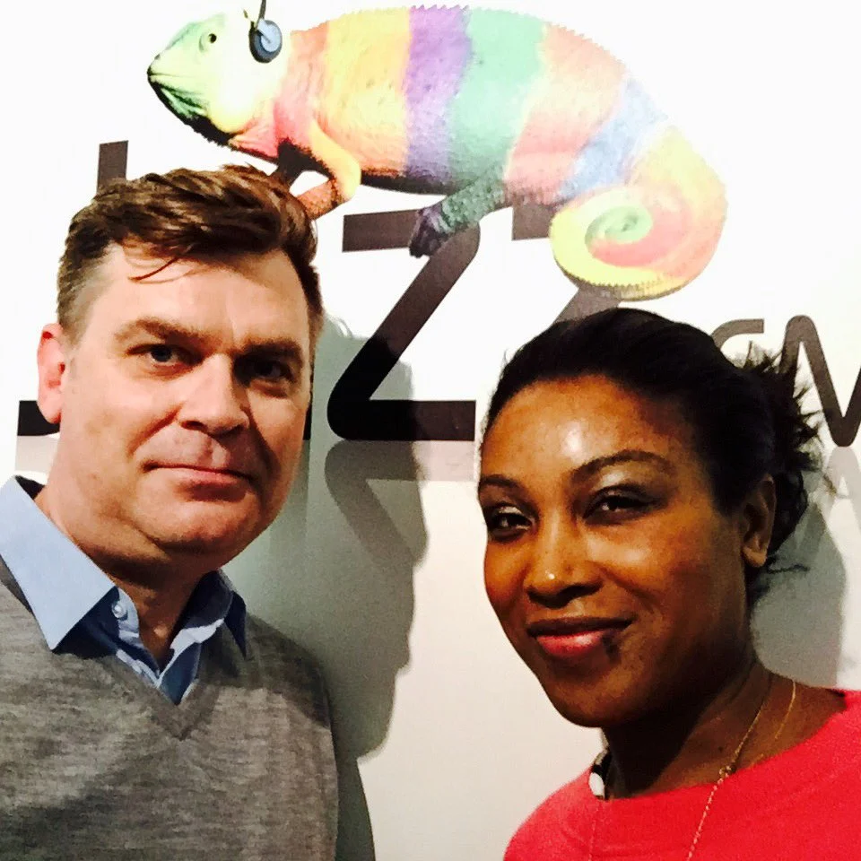 Chris Philips and Camilla George, talking about her debut release on Ubuntu Music