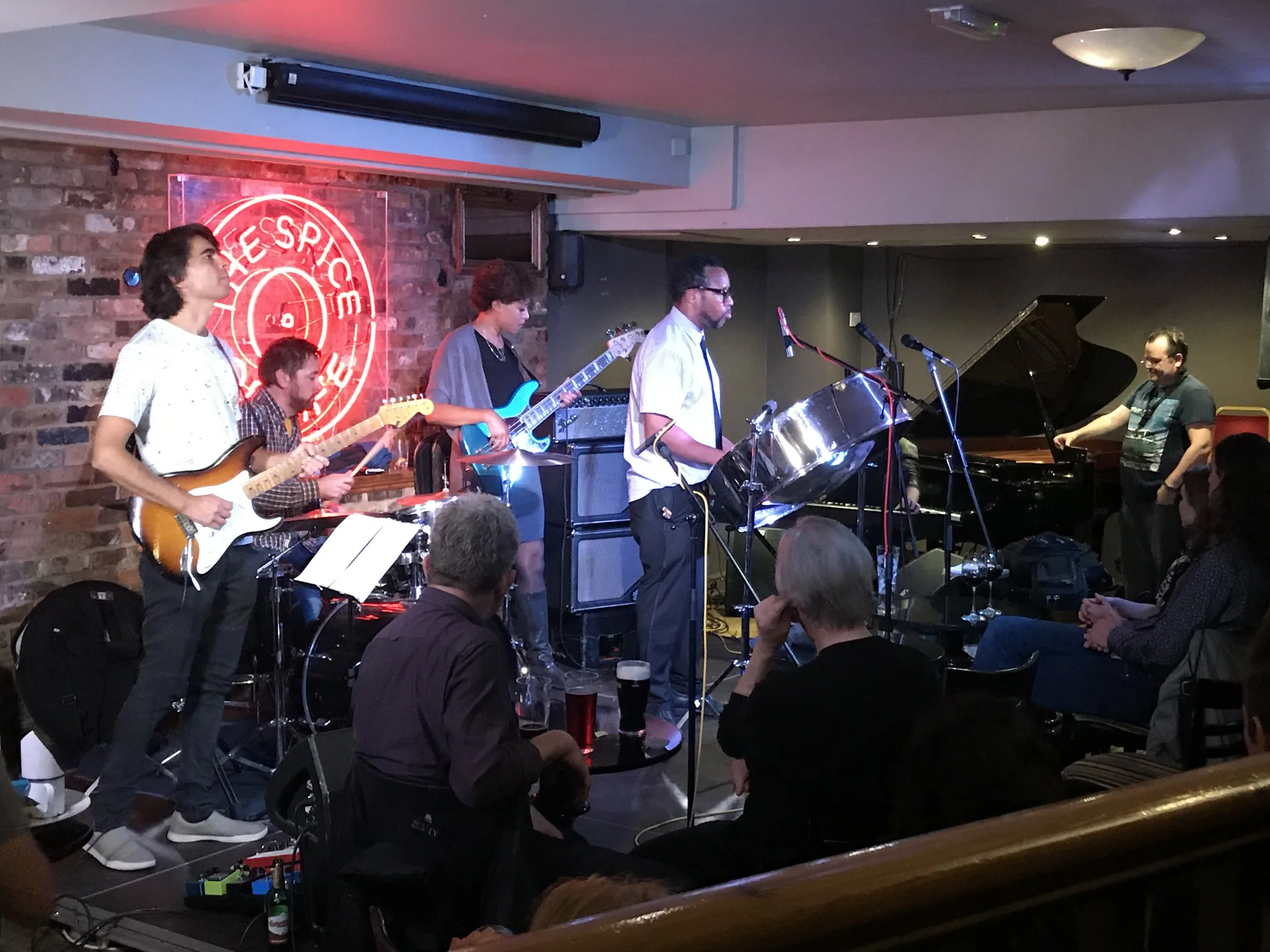 Yolanda Charles lets it rip at Spice.
