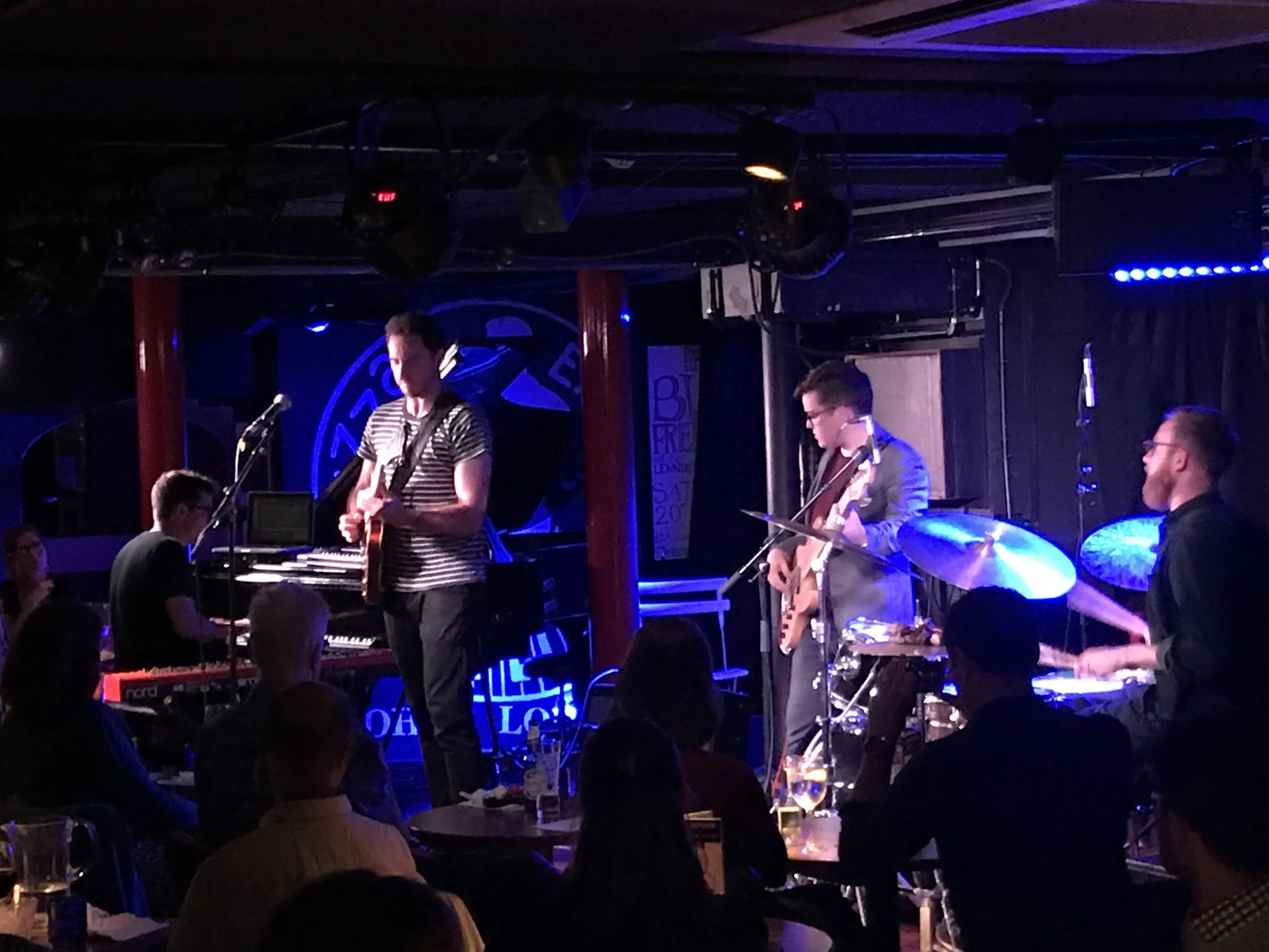 Flying Machines, at Pizza Express, for their album launch show.