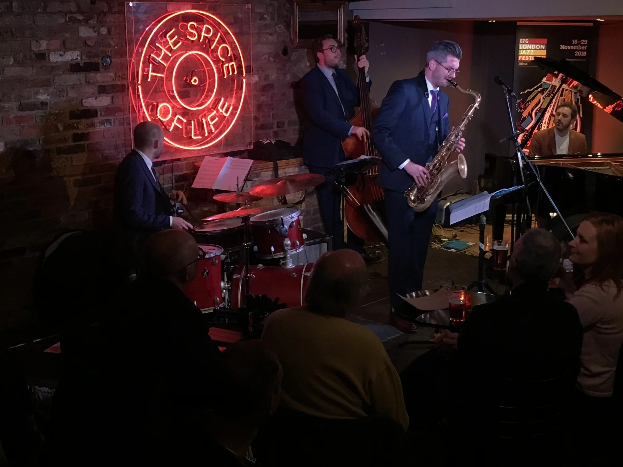 Leo Richardson at Spice of Life.