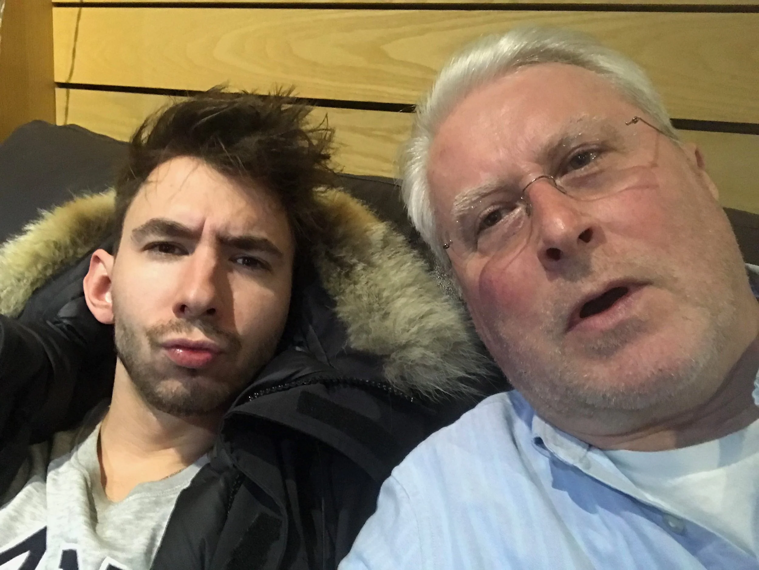 With Ed Richardson.