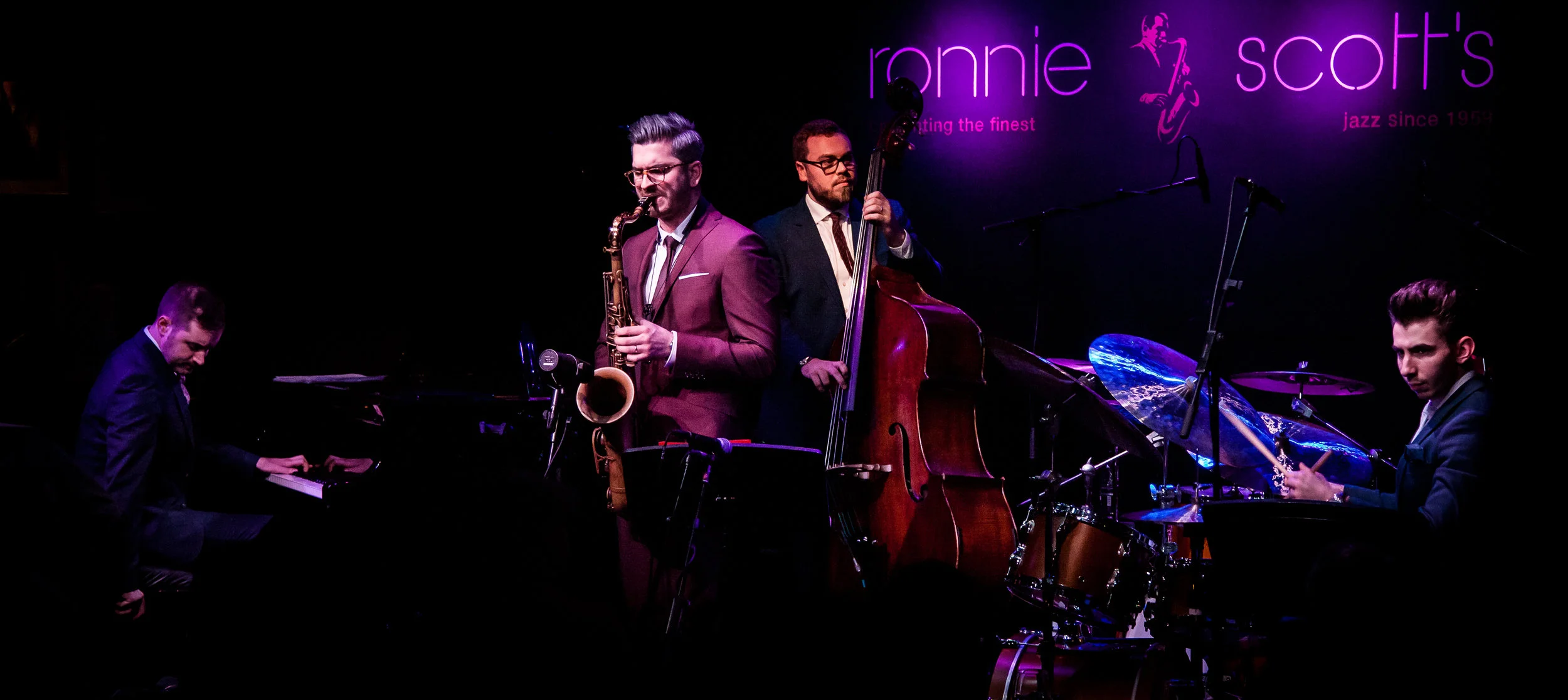 Rick Simpson, Leo Richardson, Tim Thornton, Ed Richardson (photograph: Carl Hyde)