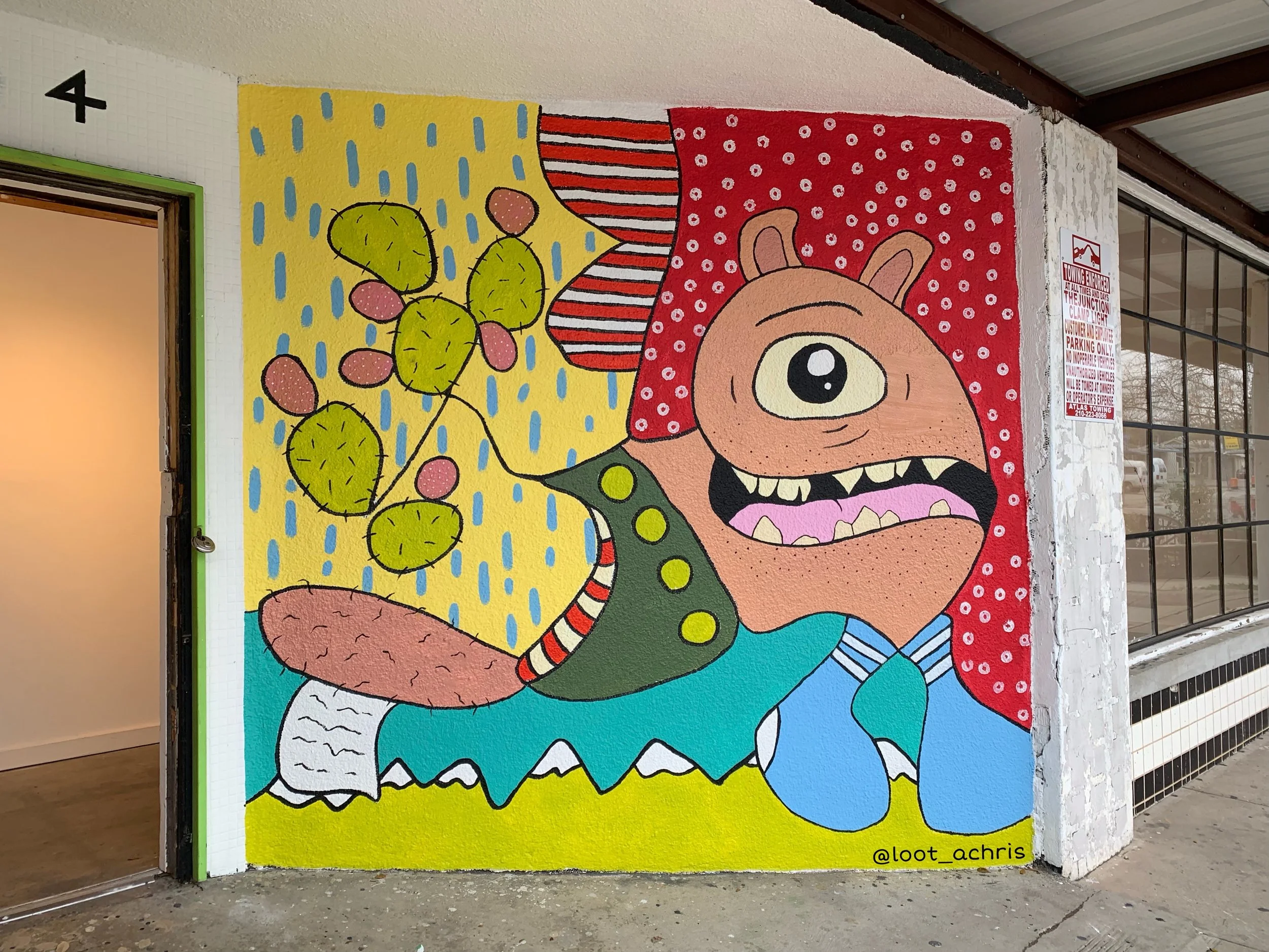 Clamp Light Artist Studios & Gallery Mural, 2019