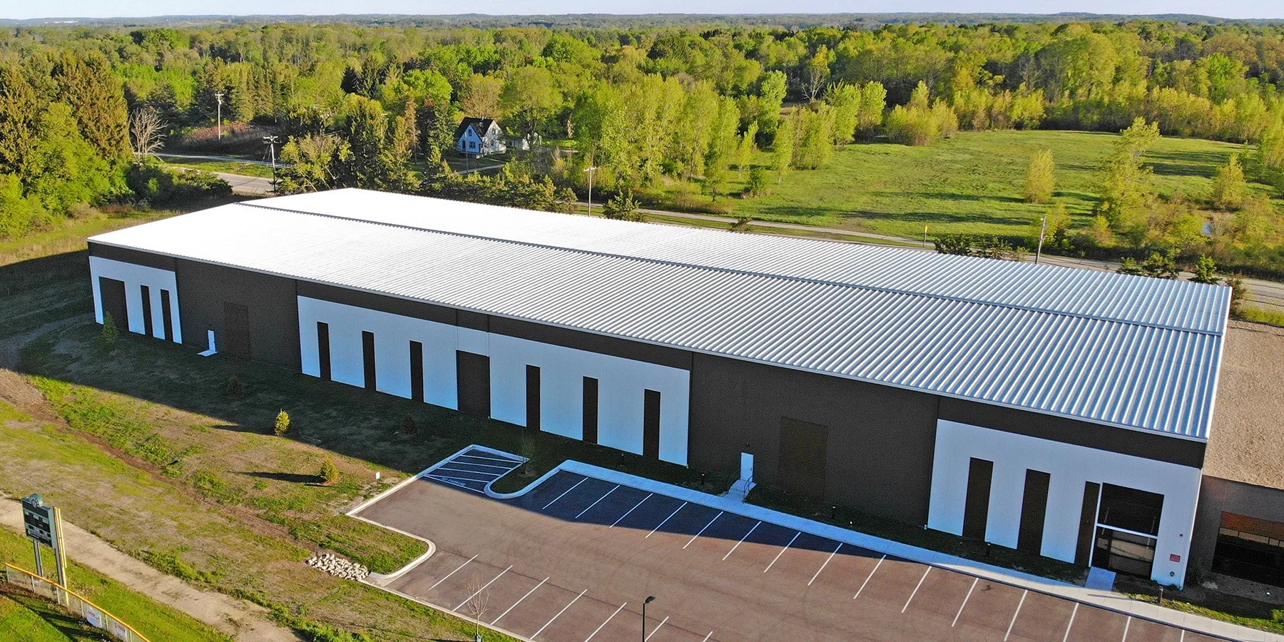 Soccer & volleyball sports complex metal building