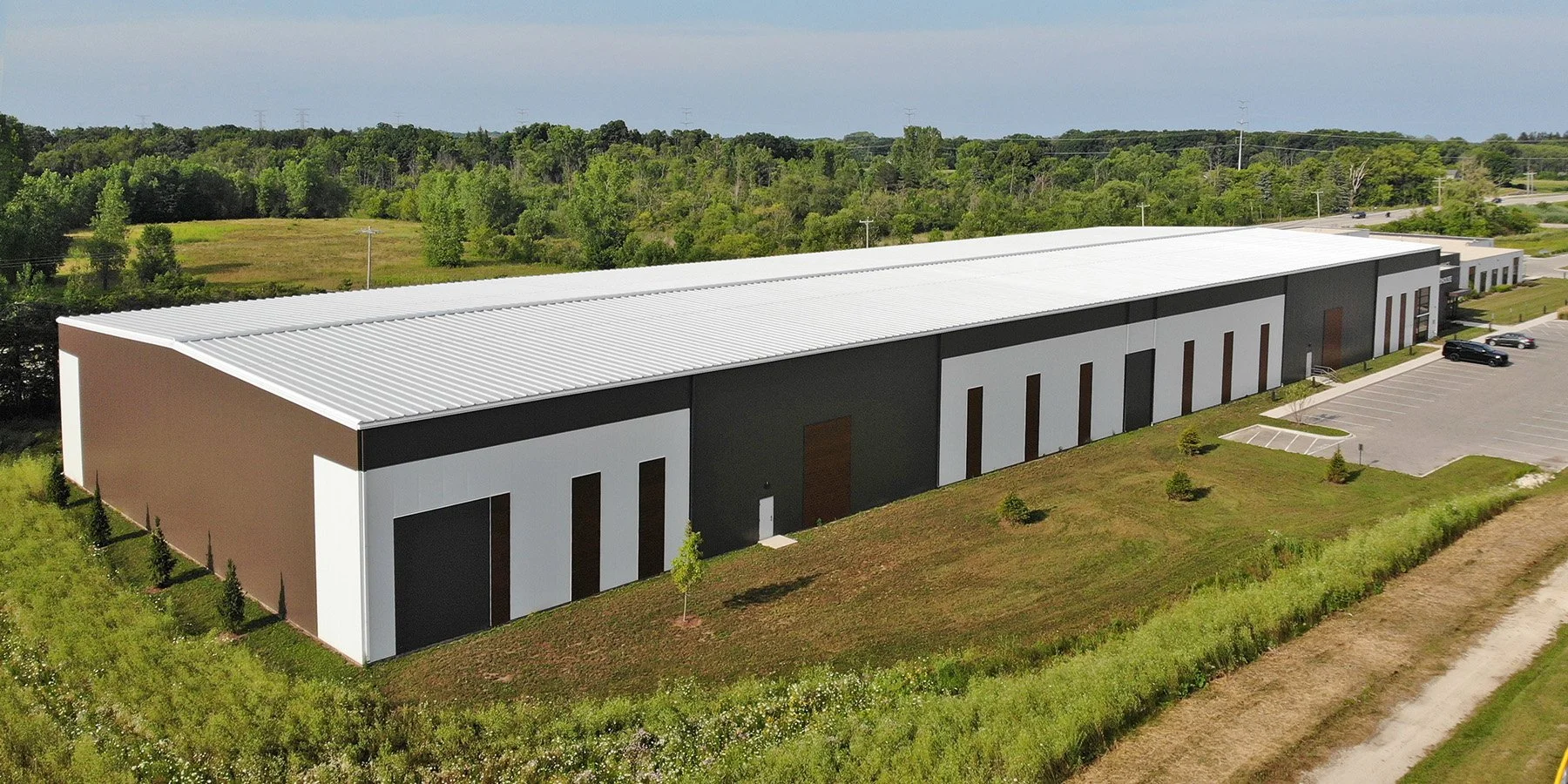 Athletic soccer volleyball sports building construction in Wisconsin