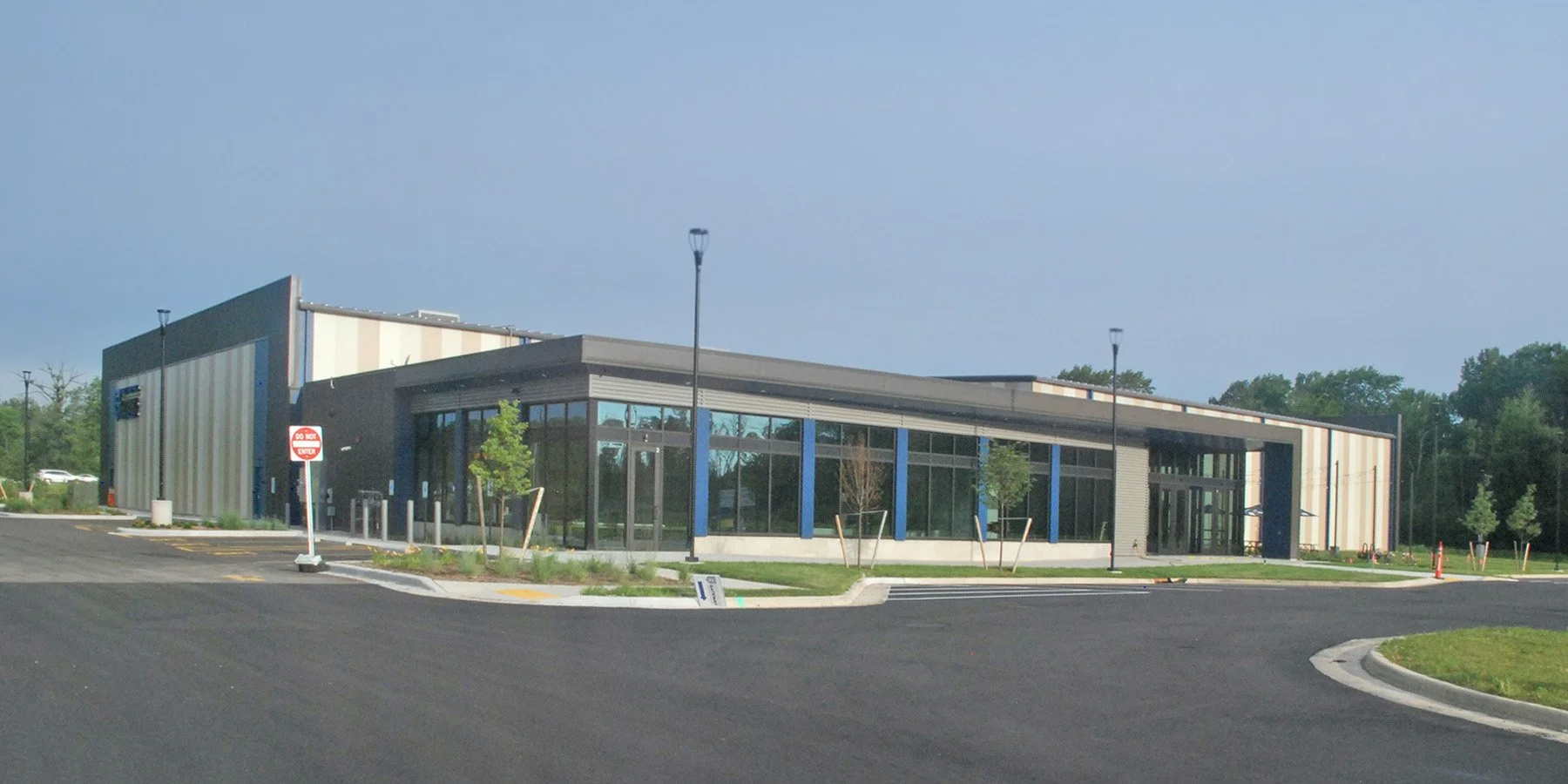 Metal building sports facility in Wisconsin by Redhawk Metal Buildings