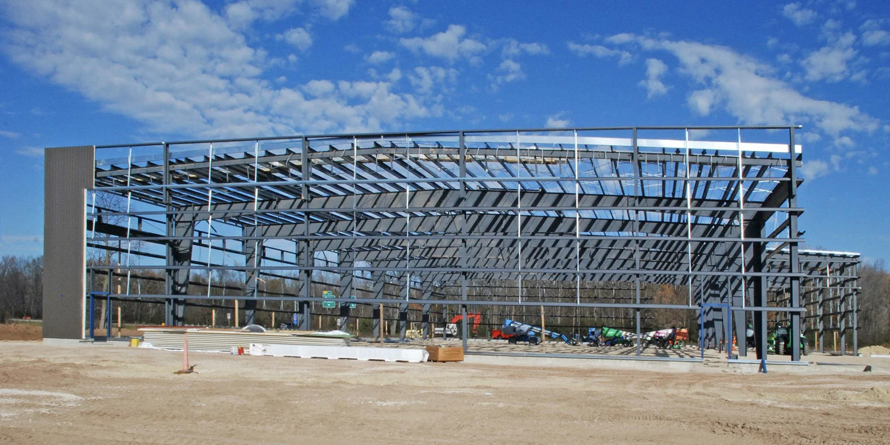 Sports metal building in Wisconsin by Redhawk Metal Buildings