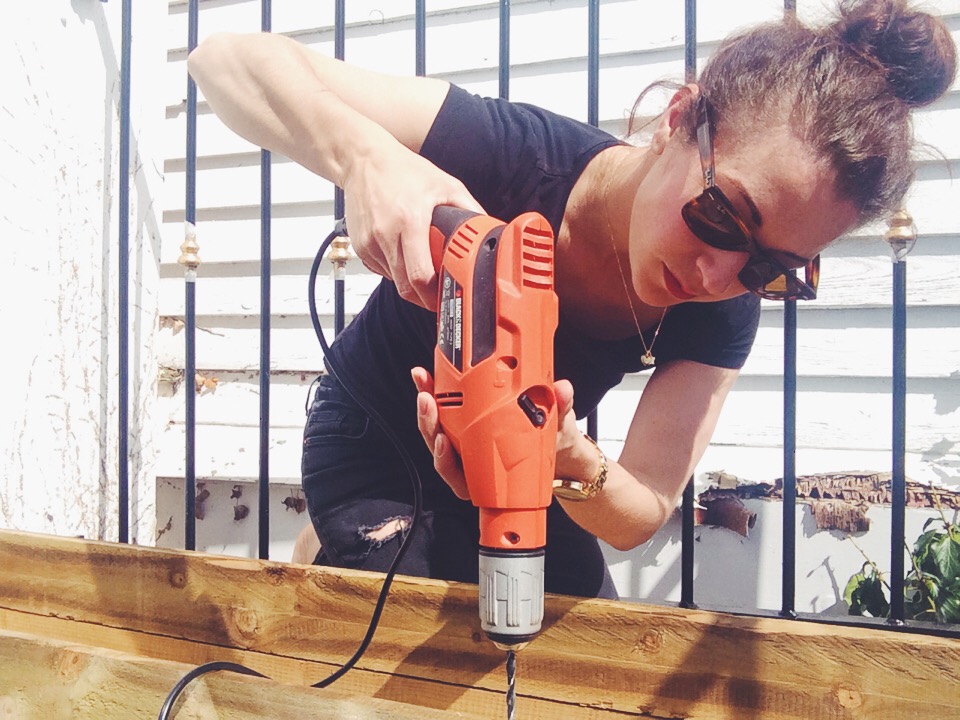 Don't be afraid of drills! They seem scary at first but like everything just take a bit of practice.