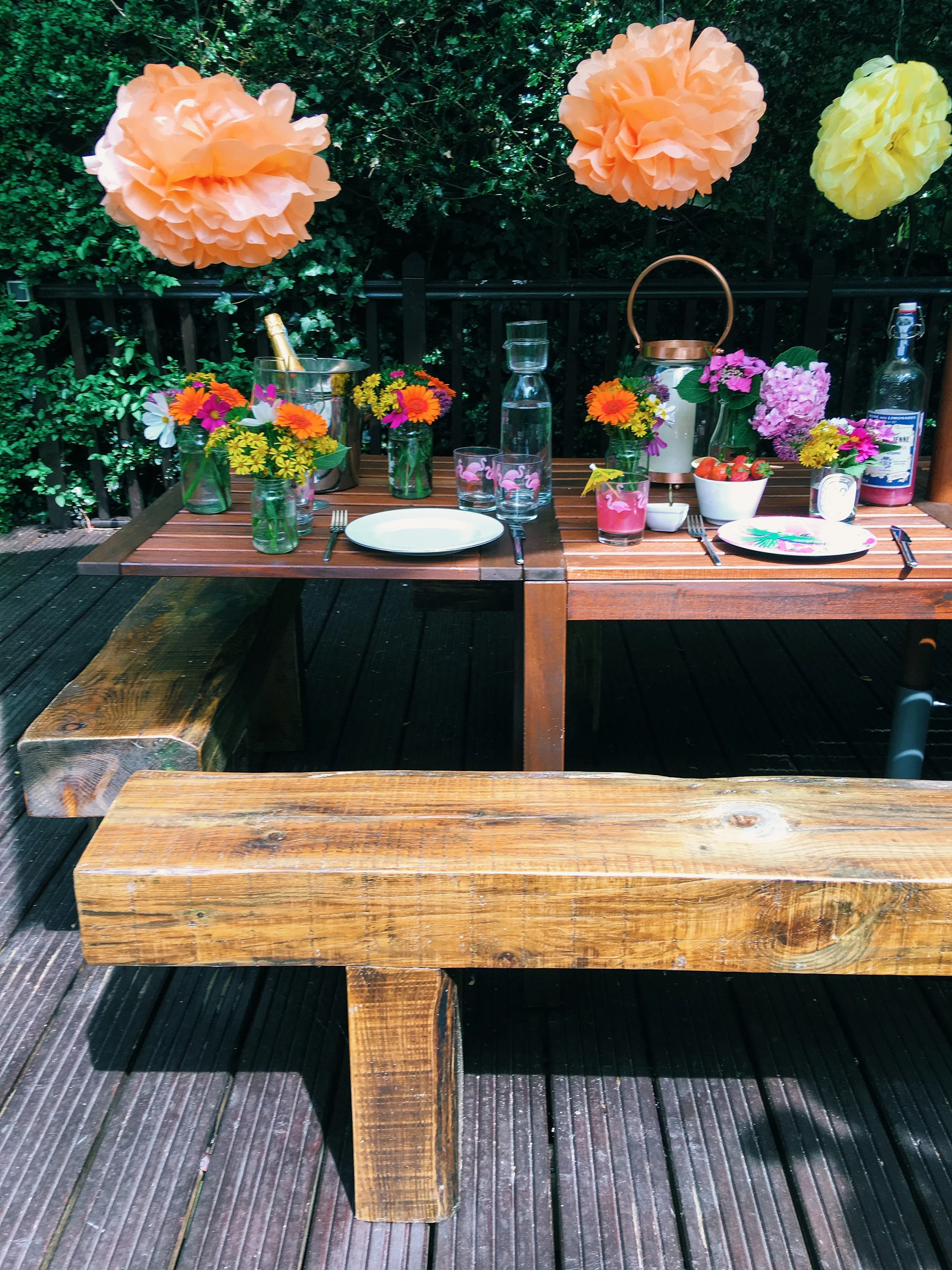 The table is from Ikea.