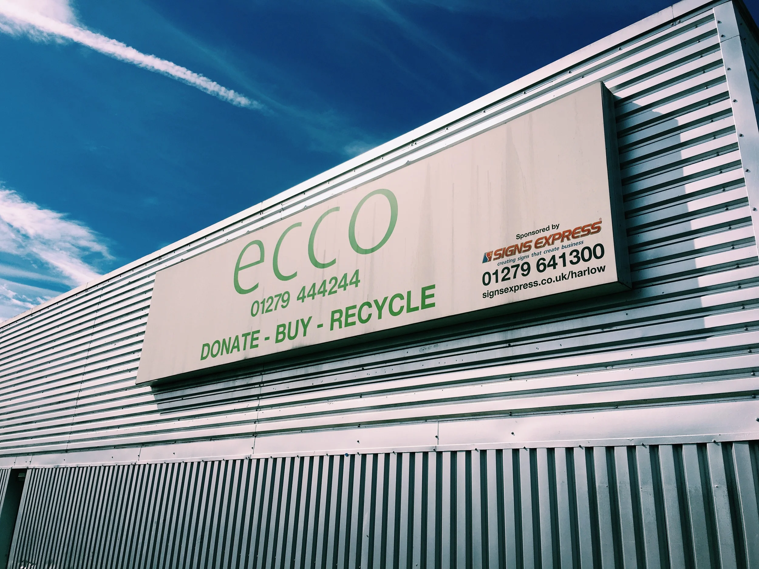 Ecco warehouse in Harlow, Essex.