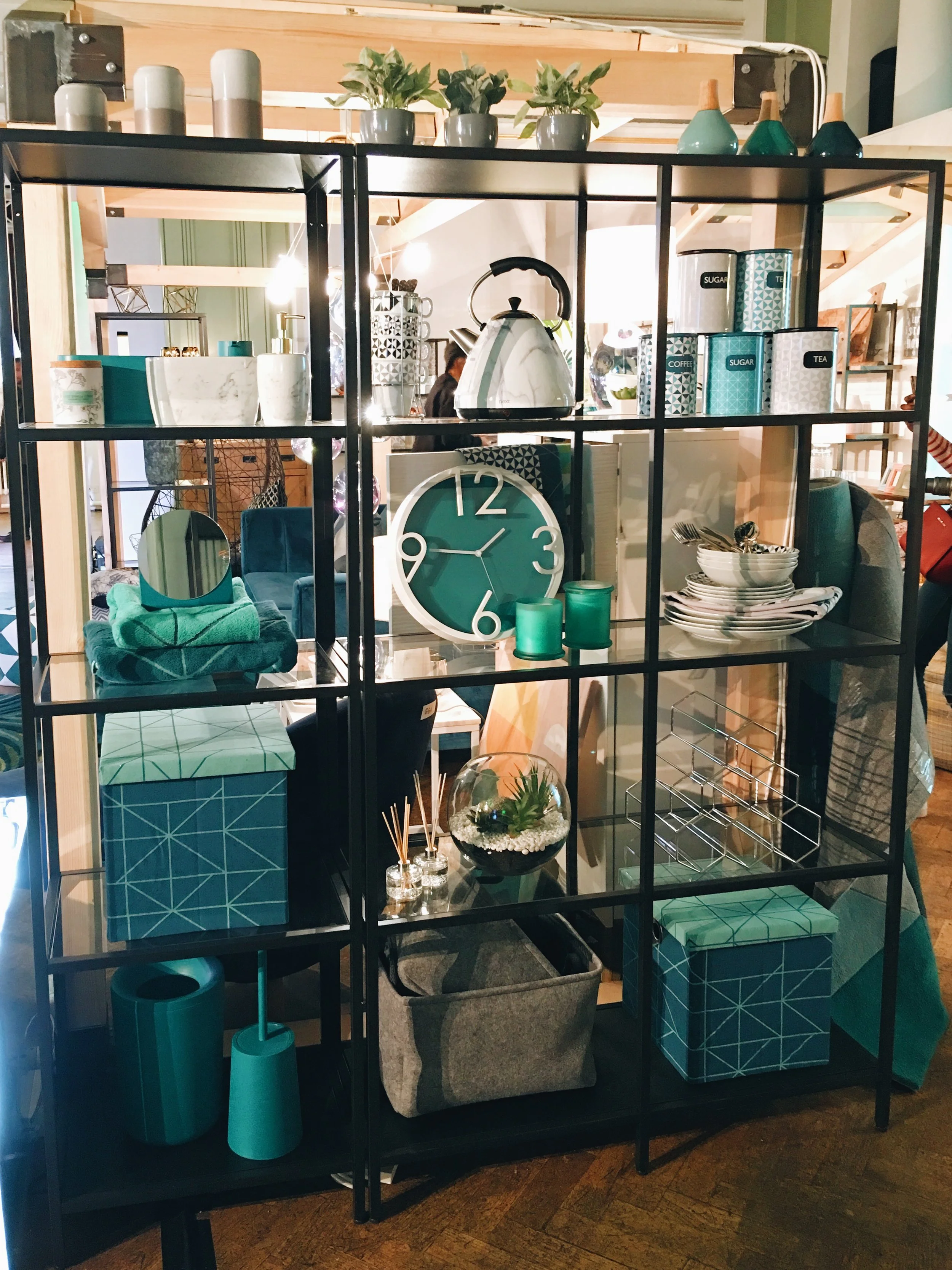 Blue and teal dominate at Next Home for SS17.