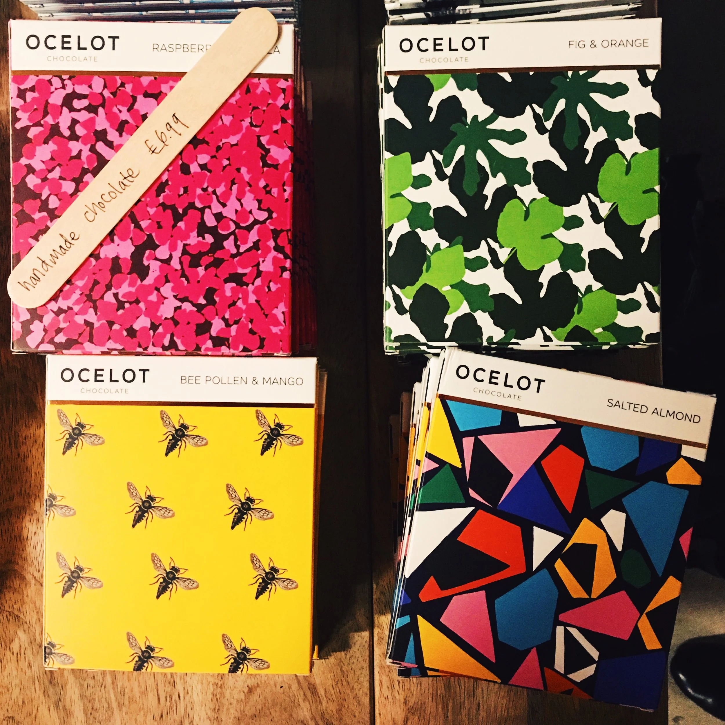 Handmade chocolate from Ocelot