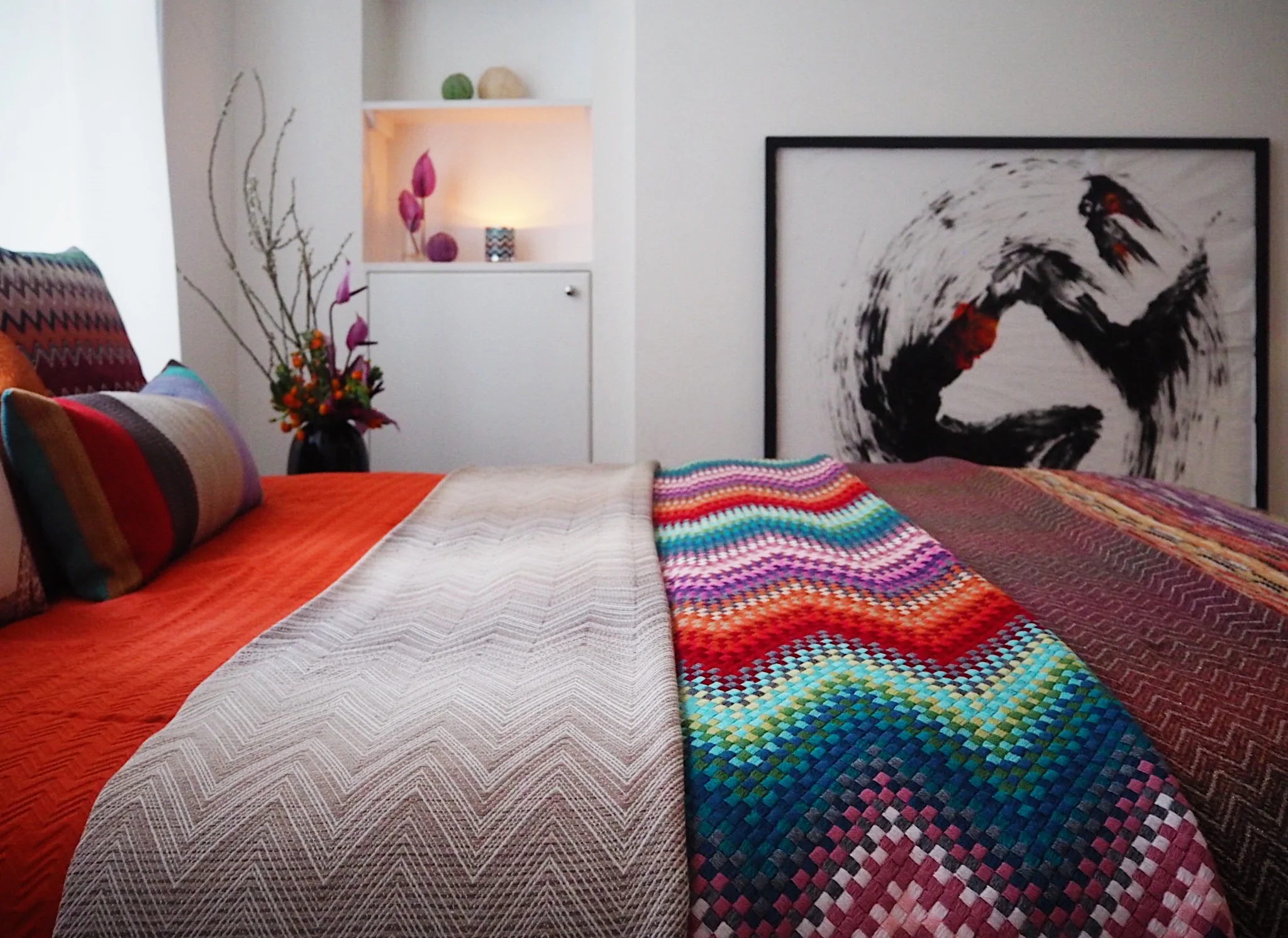 Missoni textiles are available via Blue Ribbon