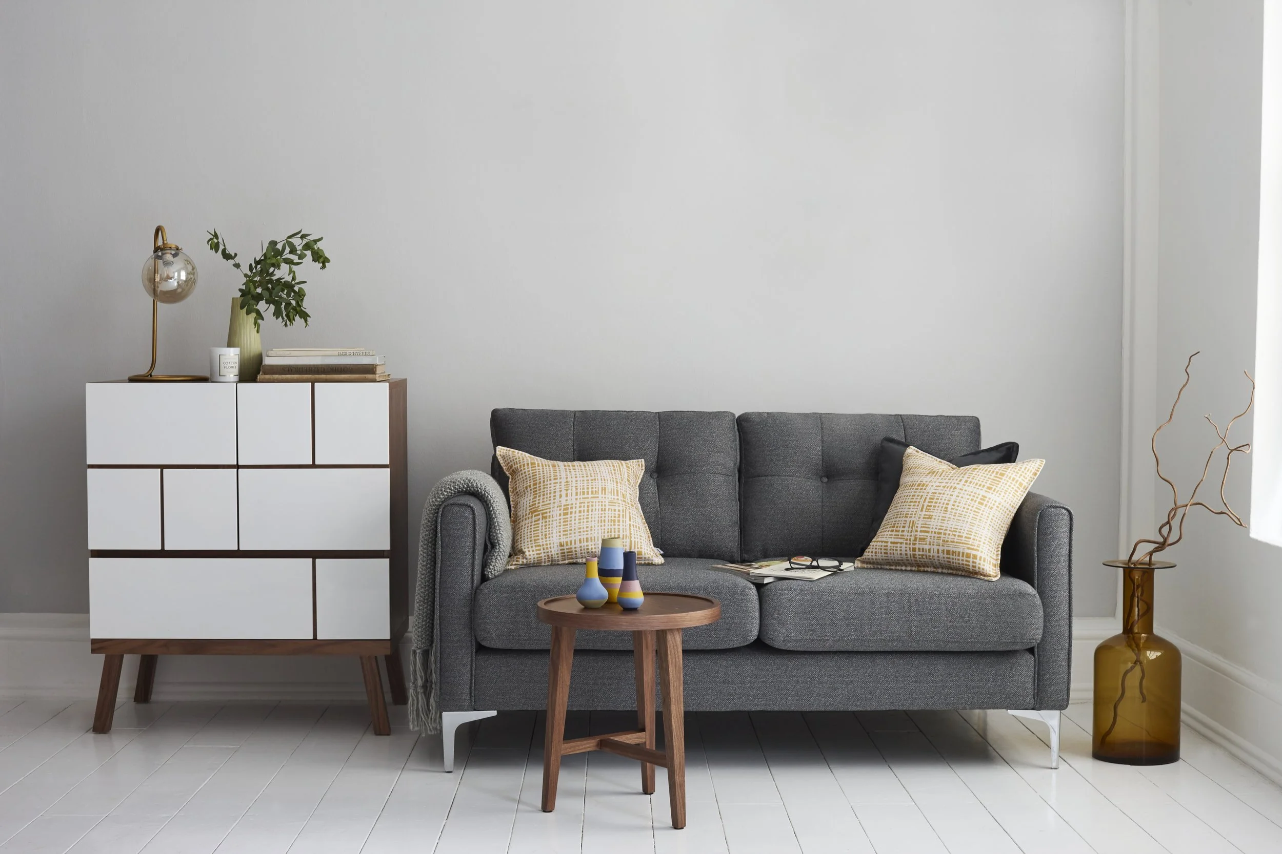 'Bask' sofa in charcoal, £499, DFS. Photo: © DFS