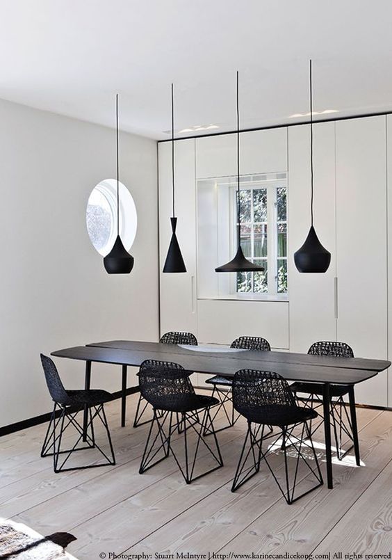 How To Choose The Right Pendant Lights, How Far Should Light Be Above Dining Table