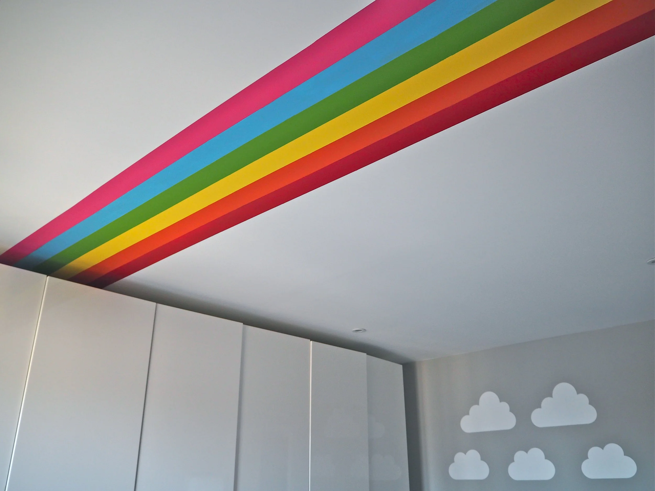painted rainbow